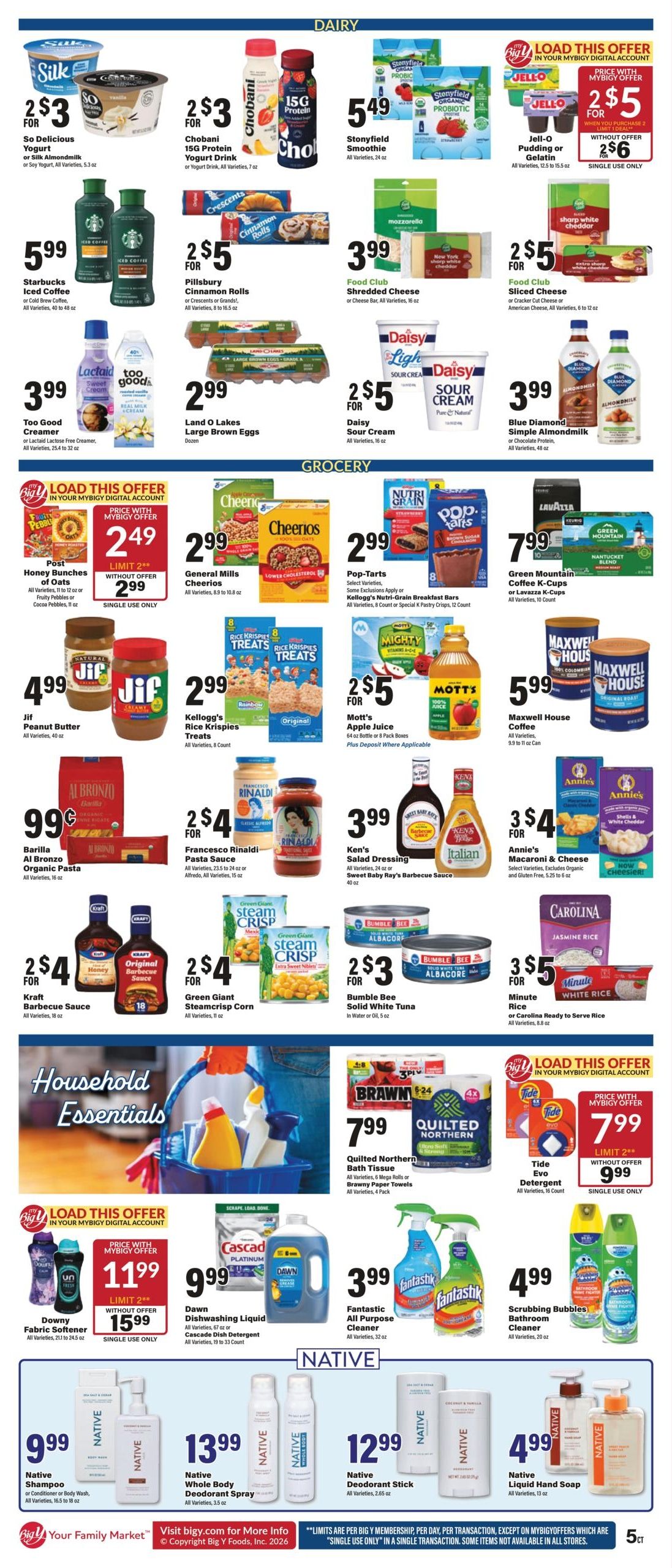 Big Y (Stamford–Waterbury Area, CT–NY) Weekly Ad August 13 - 19, 2026