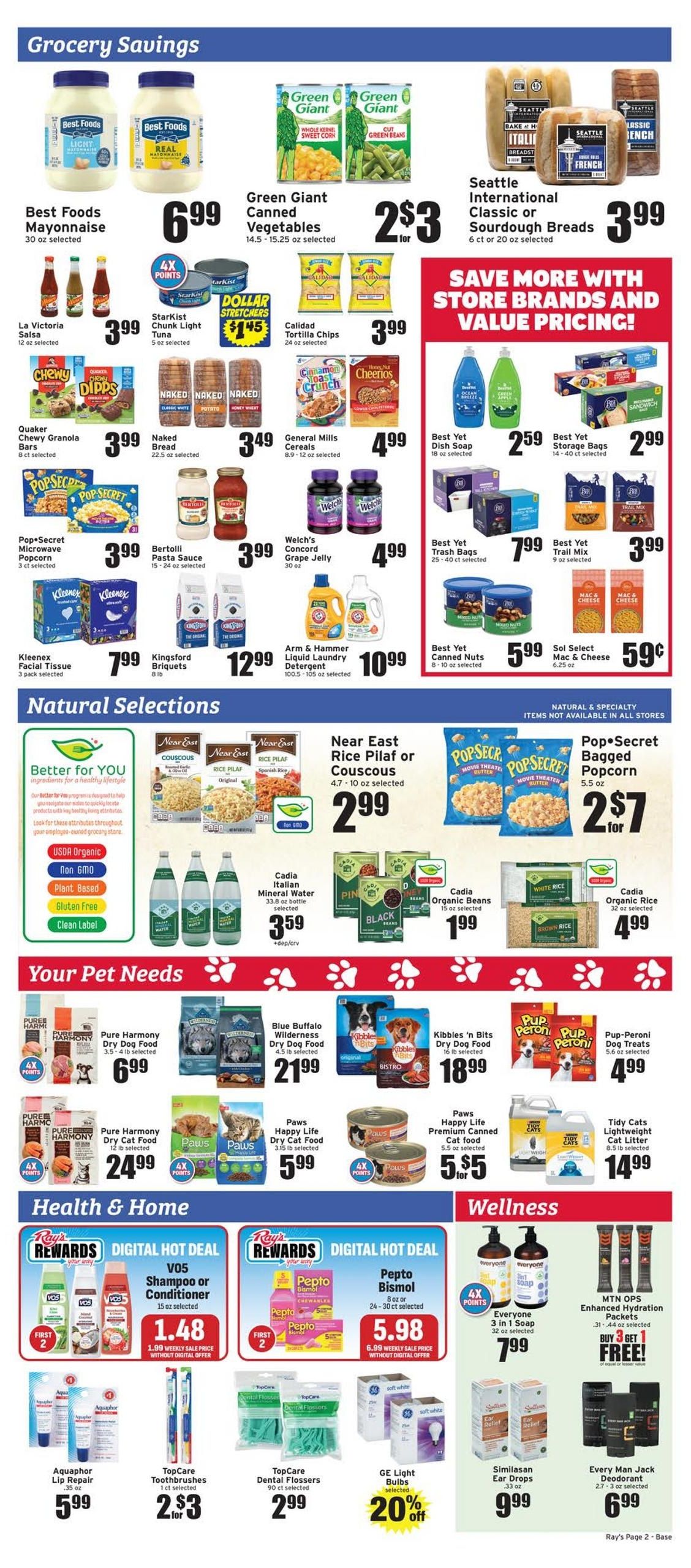 Ray's Food Place (Grants Pass–Coos Bay Area, OR) Weekly Ad August 12 - 18, 2026