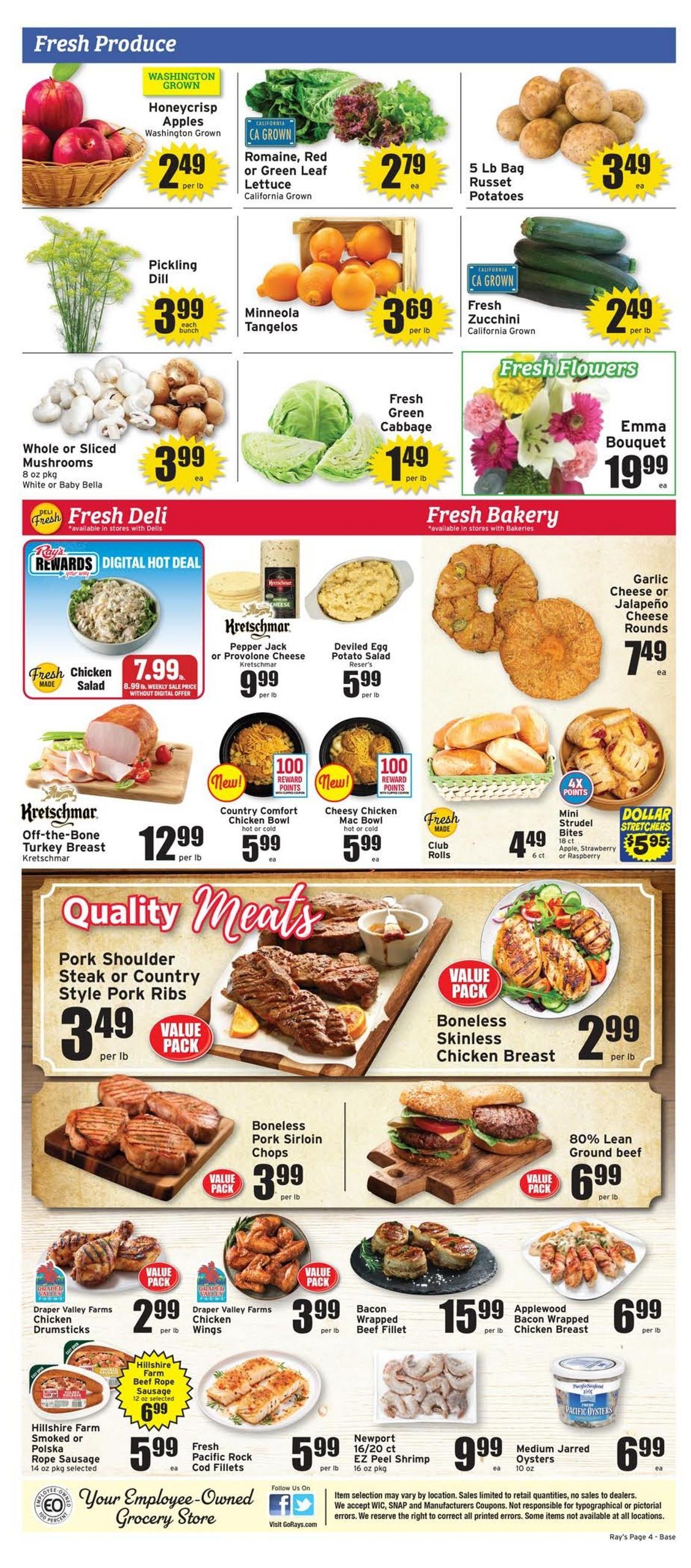 Ray's Food Place (Grants Pass–Coos Bay Area, OR) Weekly Ad August 12 - 18, 2026