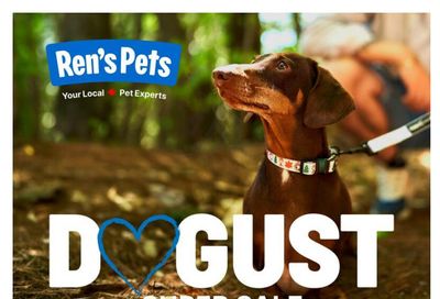 Ren's Pets Flyer August 13 to 19