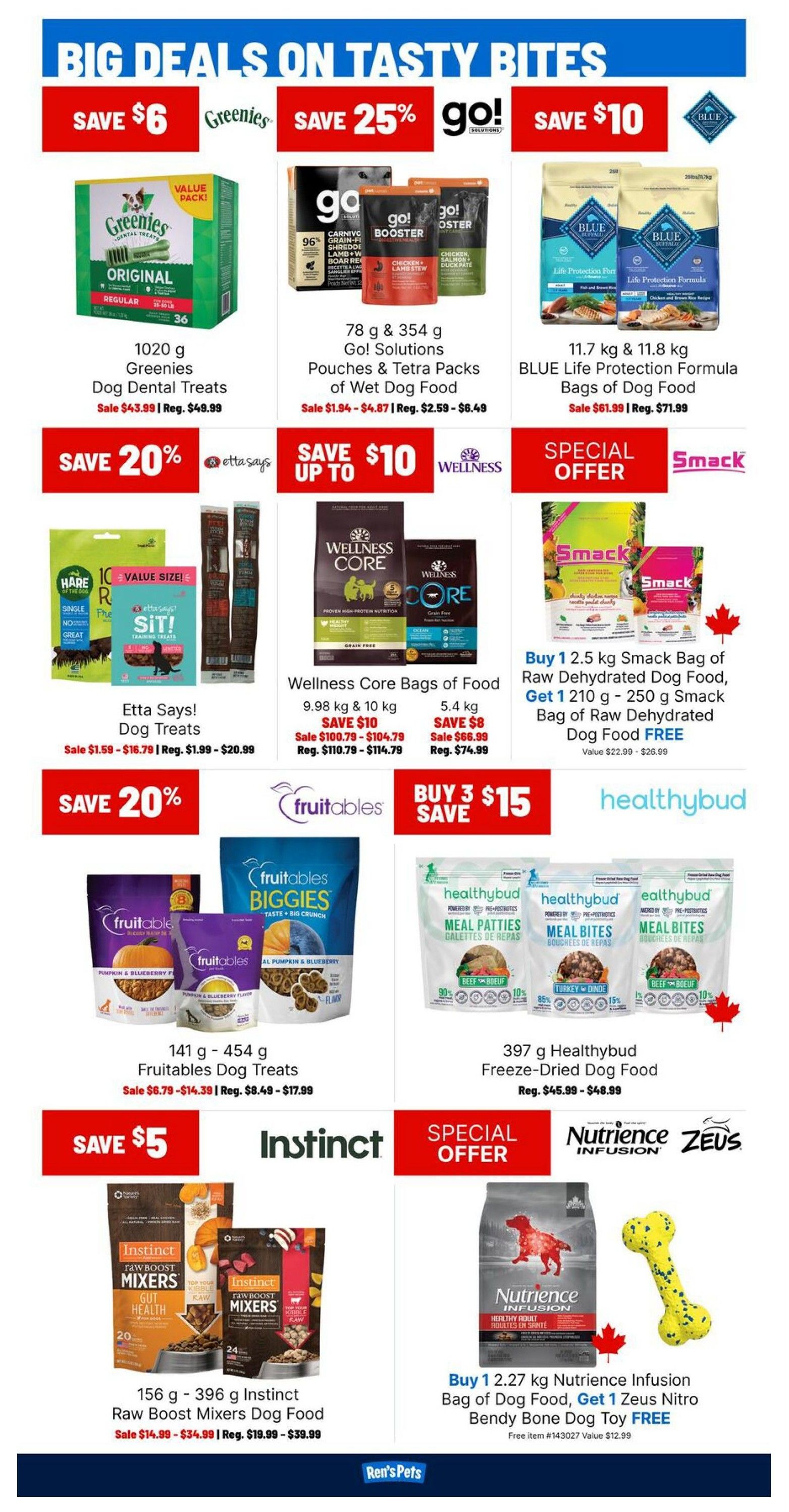 Ren's Pets Flyer August 13 to 19