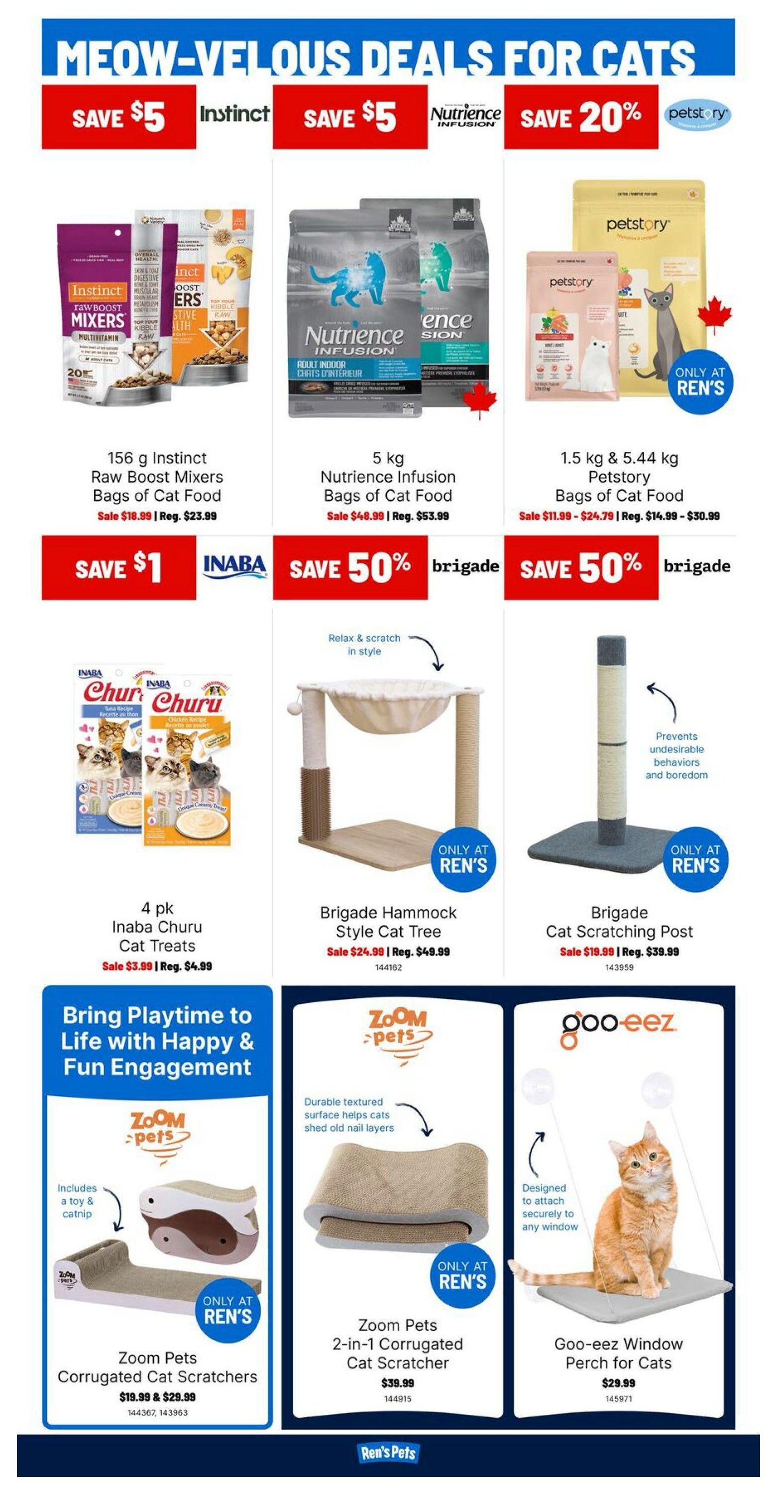 Ren's Pets Flyer August 13 to 19