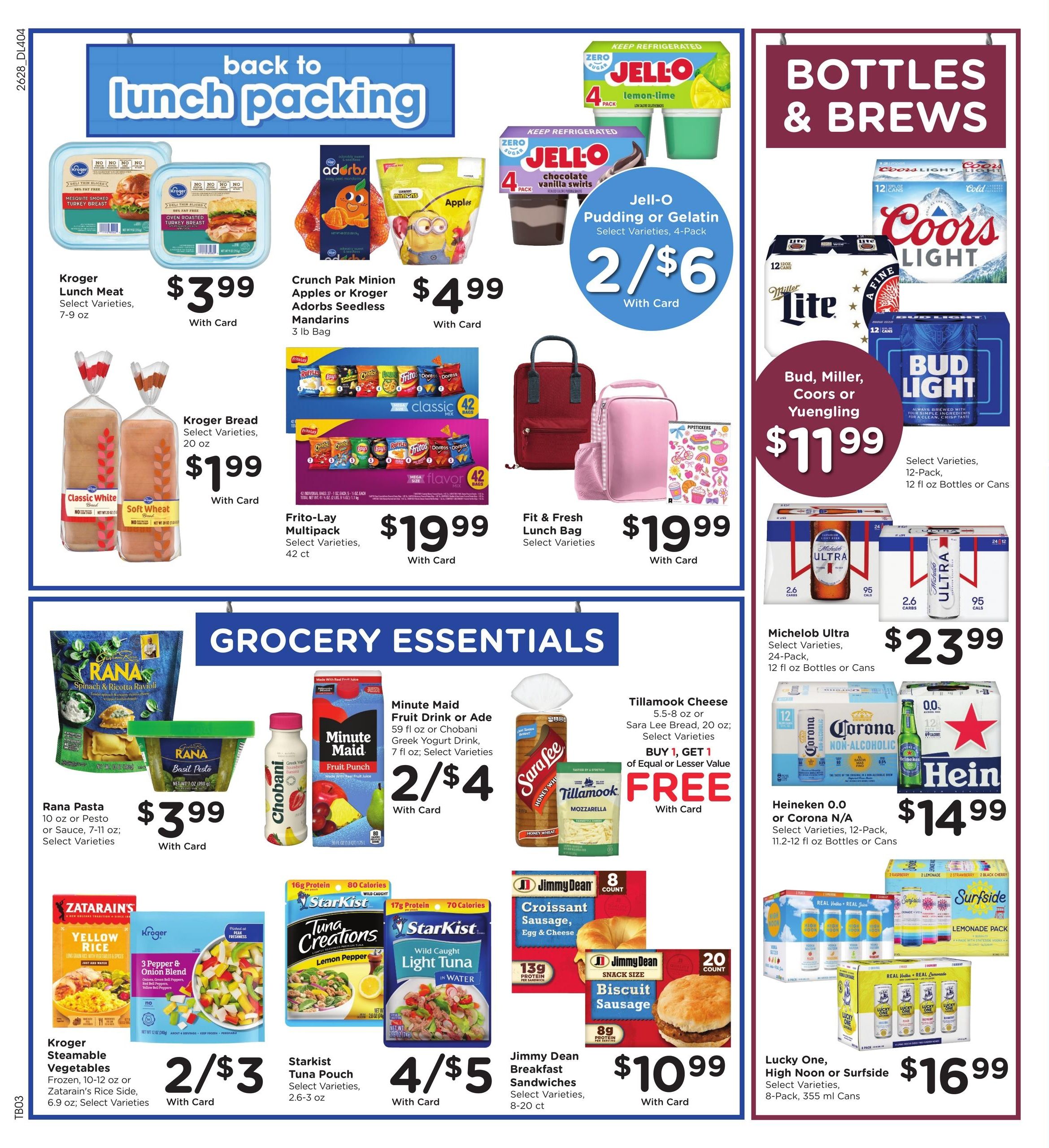 Kroger (Southaven–Walls Area, MS) Weekly Ad August 12 - 18, 2026