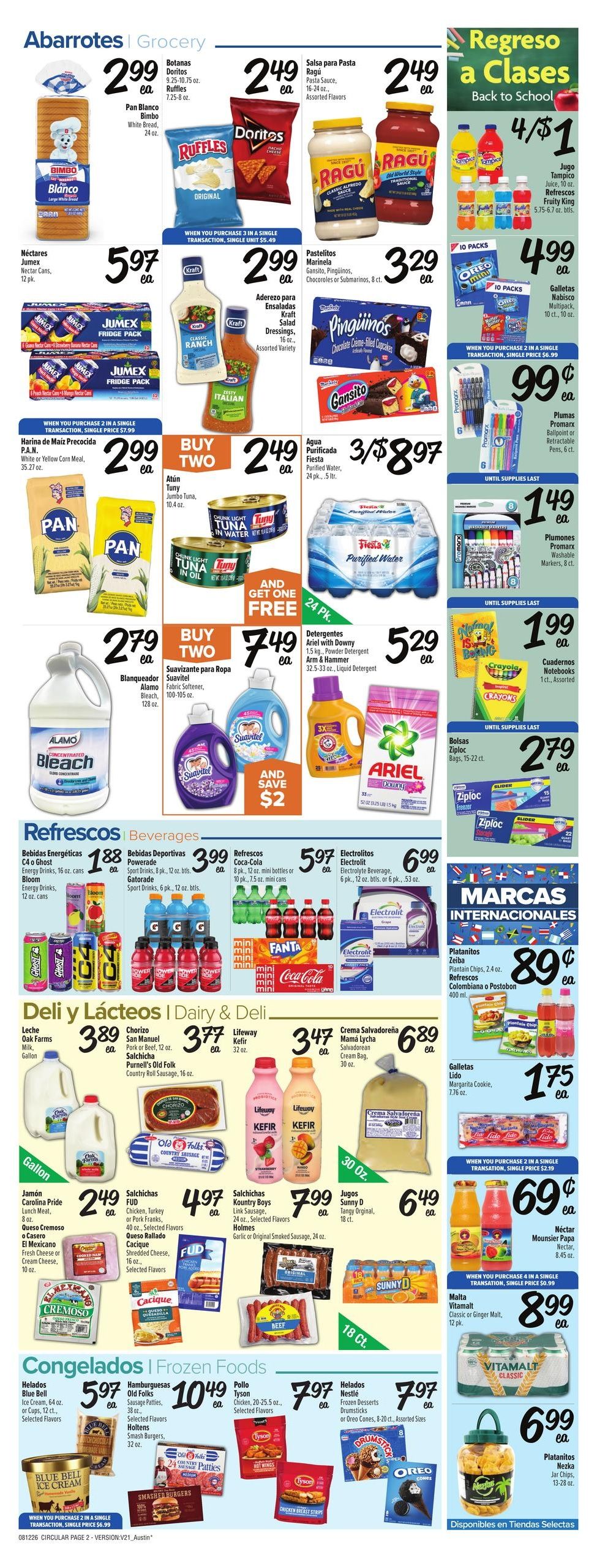 Fiesta Mart (Austin–Mc Neil Area, TX) Weekly Ad August 12 - 18, 2026