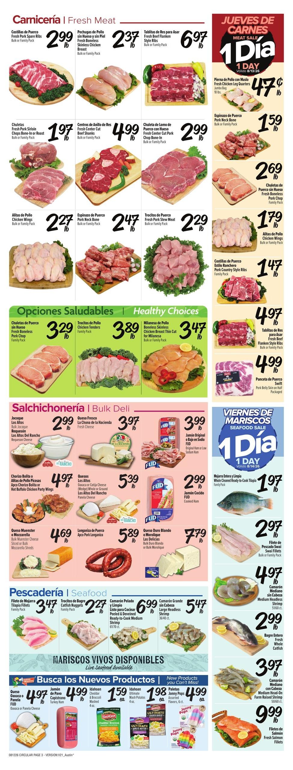 Fiesta Mart (Austin–Mc Neil Area, TX) Weekly Ad August 12 - 18, 2026