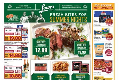 Lowes Foods (Charlotte–Fort Mill Area, NC–SC) Weekly Ad August 12 - 18, 2026