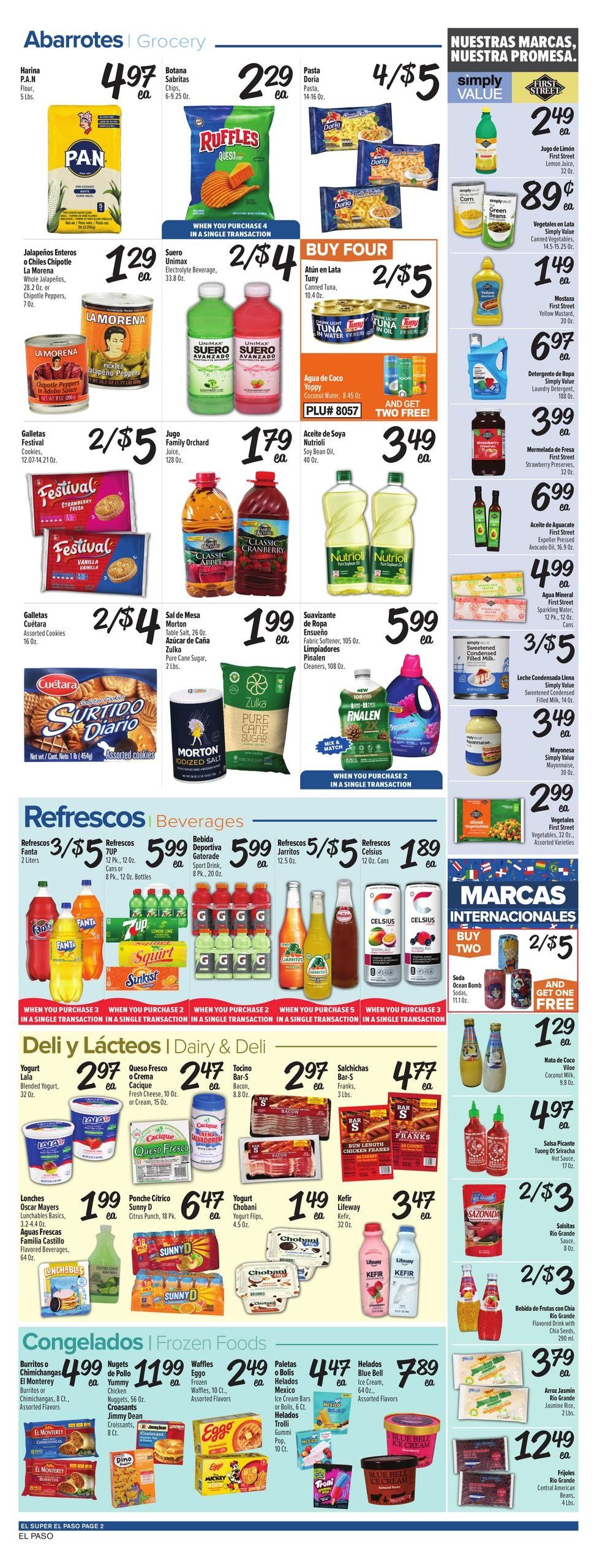 El Super (El Paso Area, TX) Weekly Ad August 12 - 18, 2026