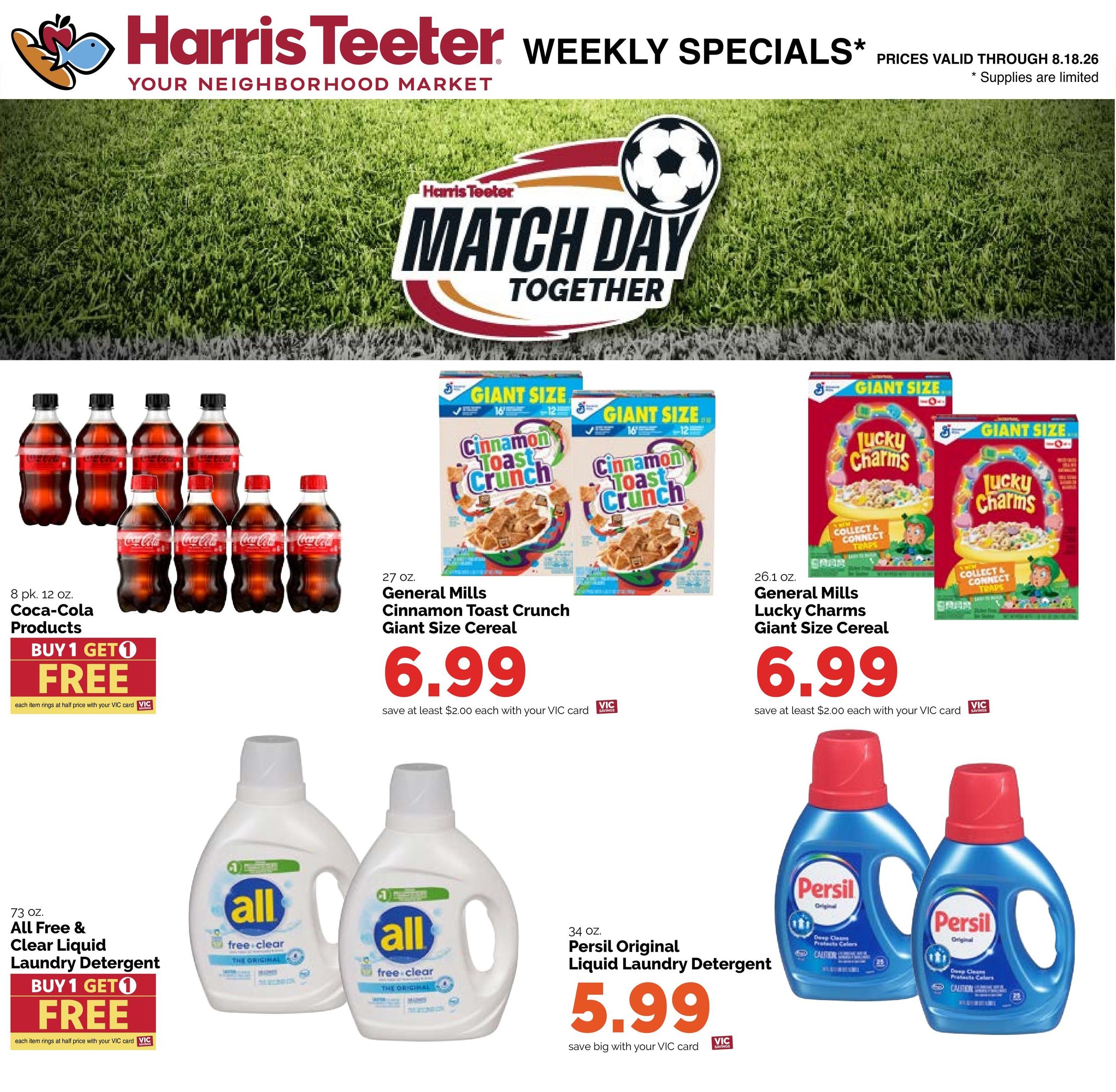Harris Teeter (Washington Area, DC) Weekly Ad August 12 - 18, 2026