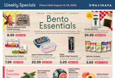 Uwajimaya Weekly Ad August 12 - 18, 2026