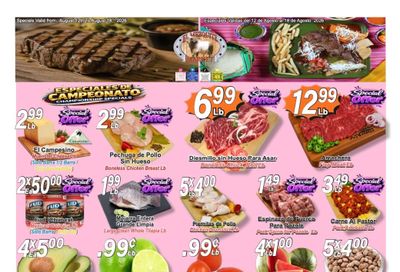 El Mezquite Market (Albuquerque–Rio Rancho Area, NM) Weekly Ad August 12 - 18, 2026