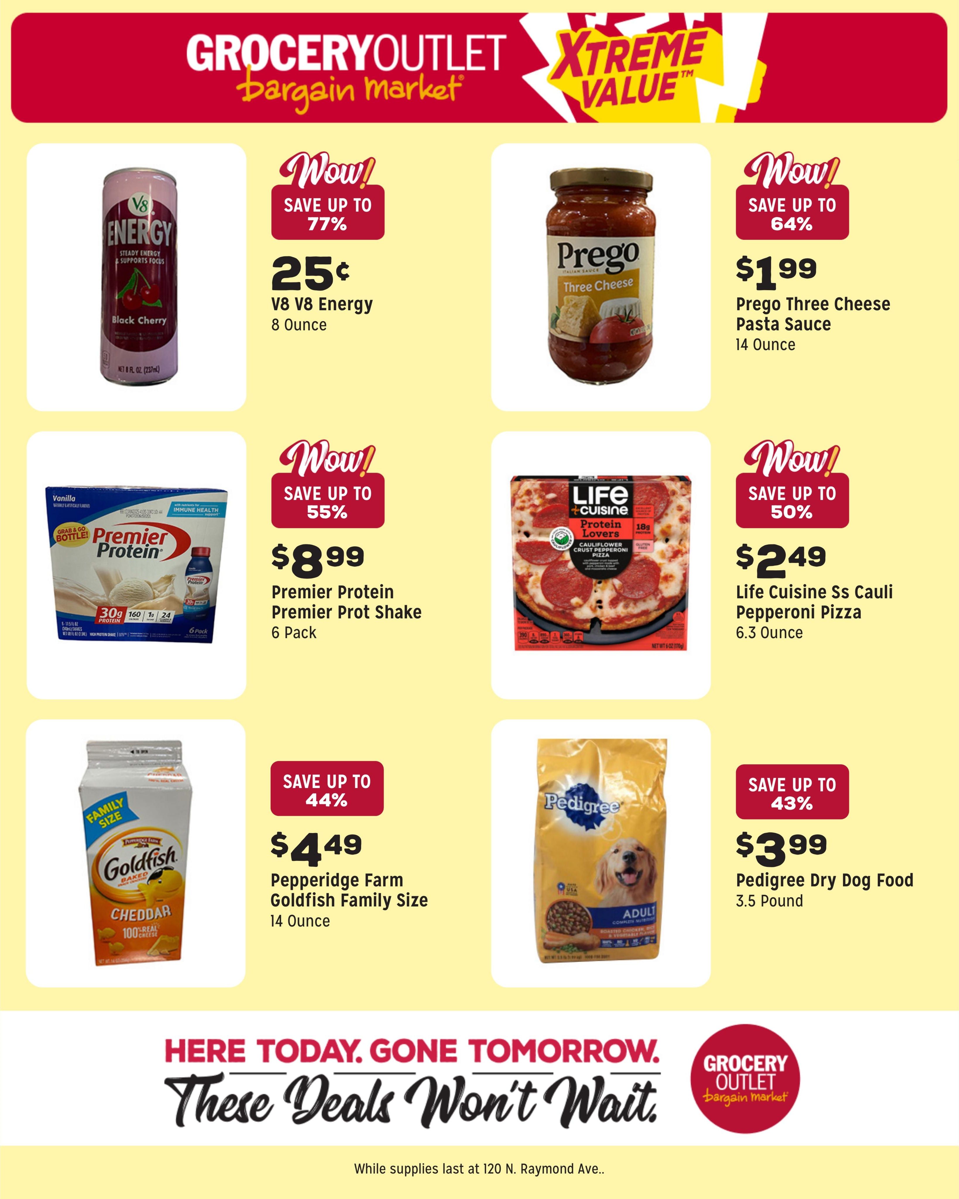 Grocery Outlet (Fullerton Area, CA) Weekly Ad August 12 - 18, 2026