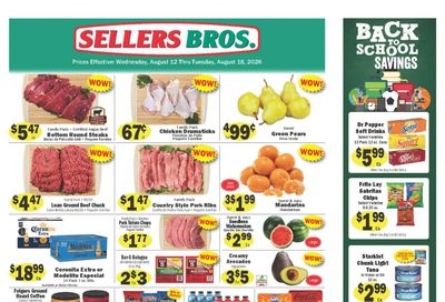 Sellers Bros. Weekly Ad August 12 - 18, 2026