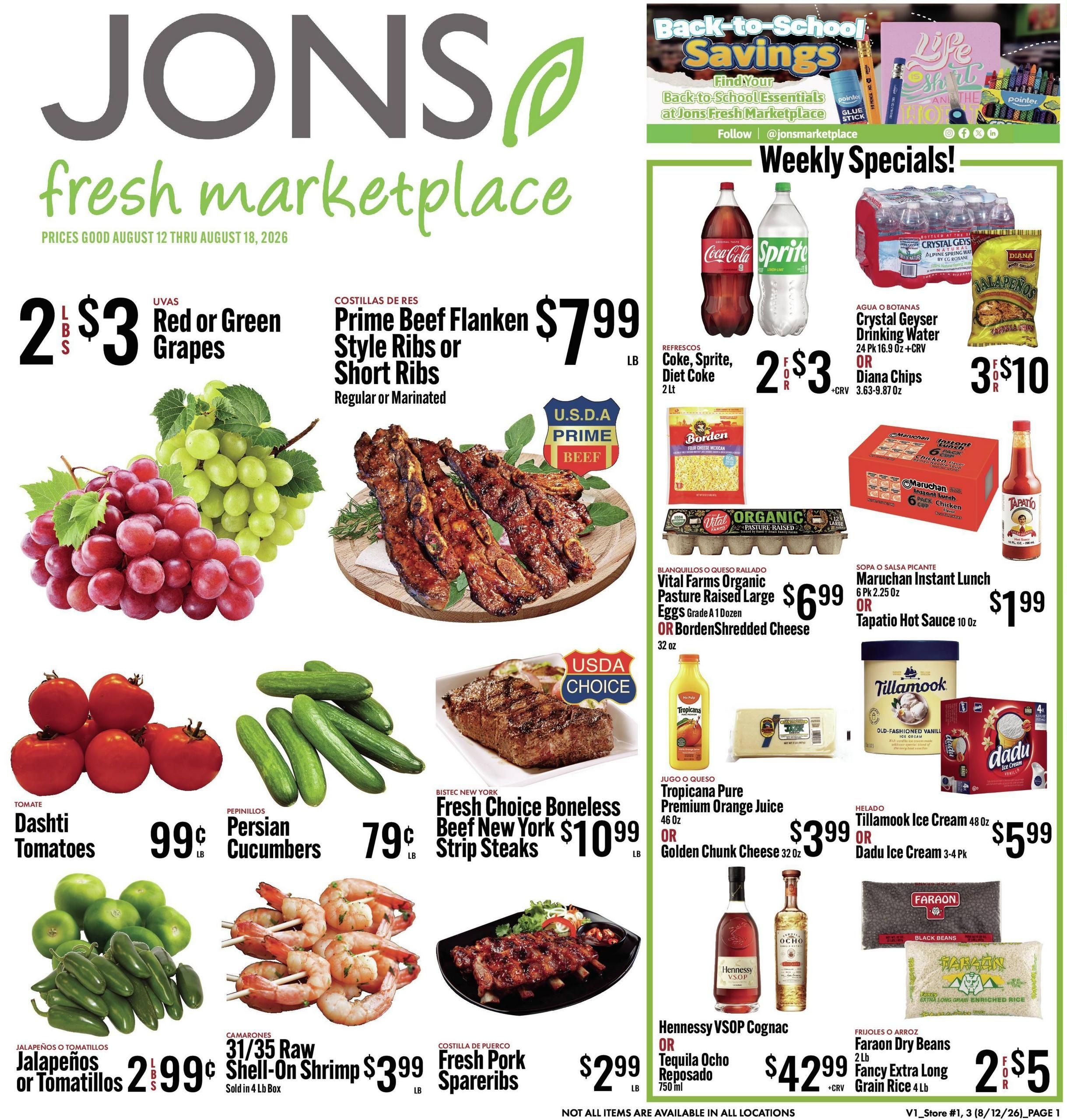 Jons International Marketplace (Los Angeles–Inglewood Area, CA) Weekly Ad August 12 - 18, 2026