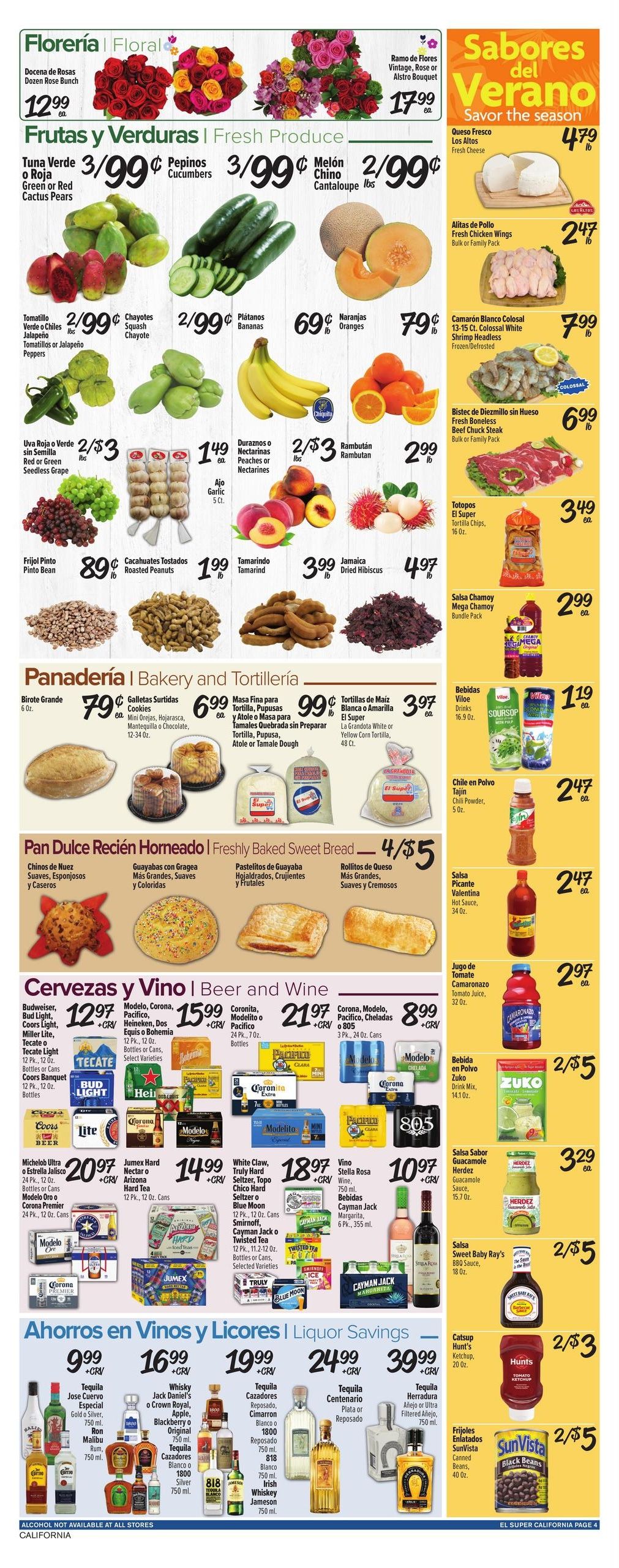 El Super (Alhambra Area, CA) Weekly Ad August 12 - 18, 2026