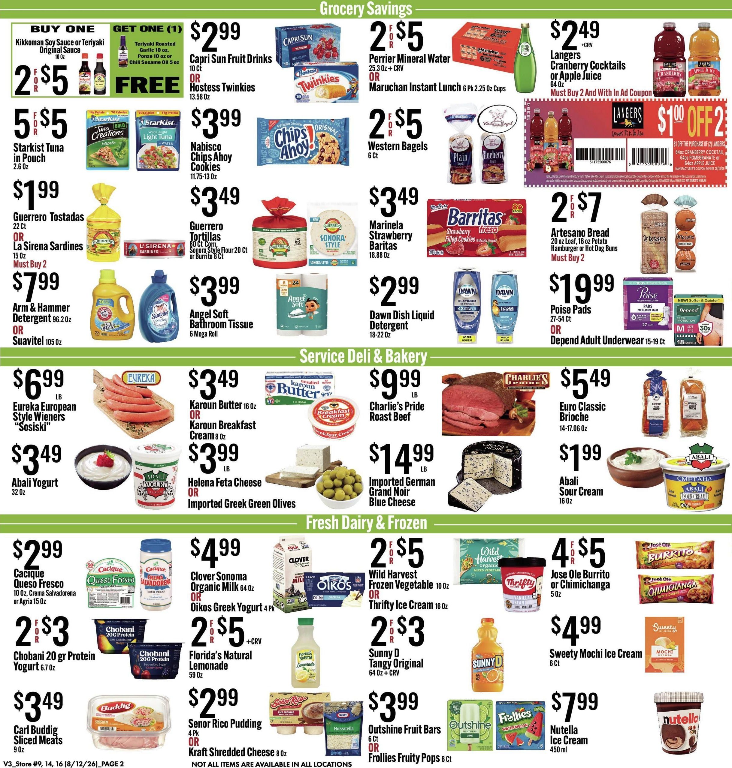 Jons International Marketplace (Alhambra–Glendale Area, CA) Weekly Ad August 12 - 18, 2026