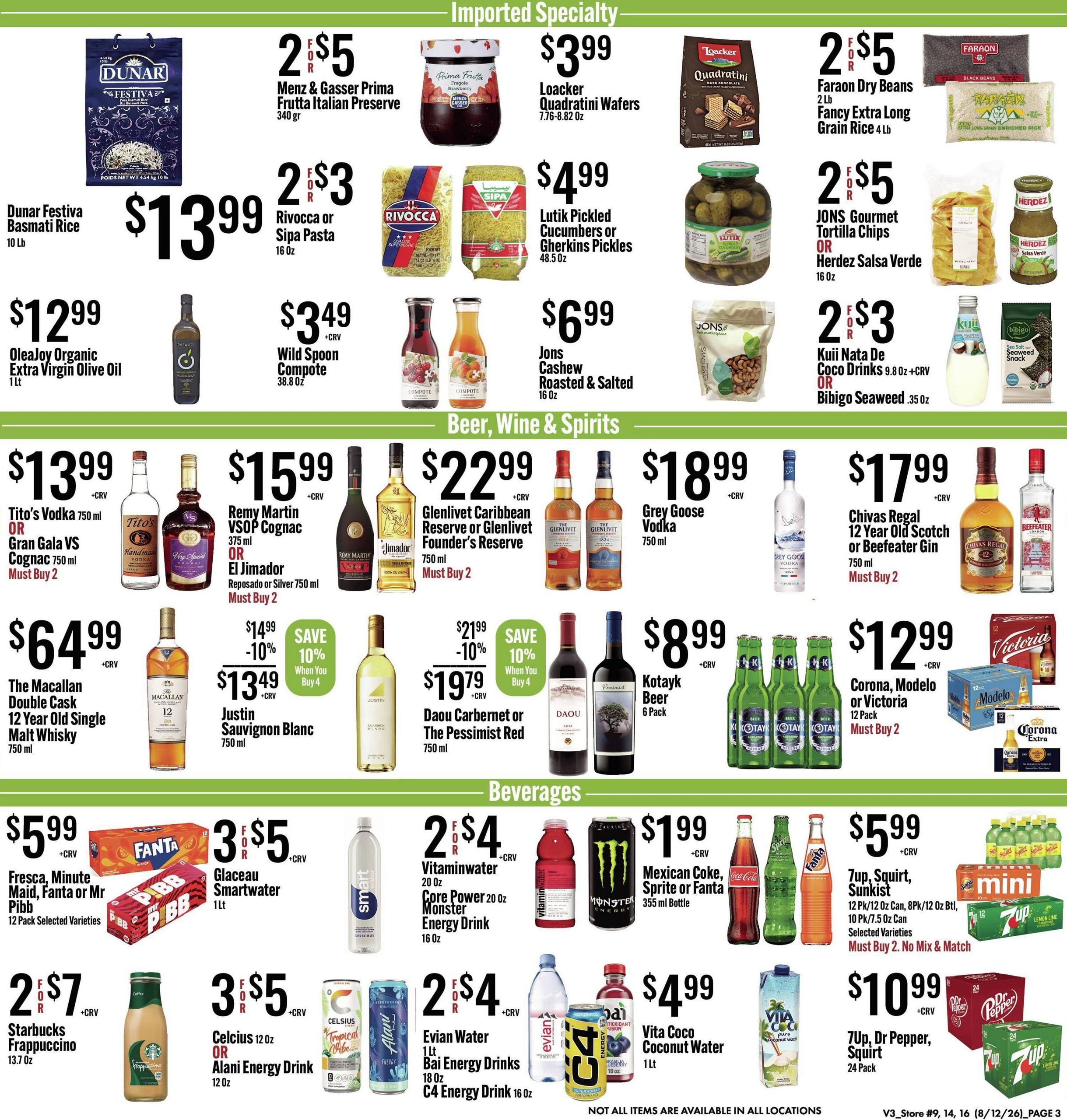 Jons International Marketplace (Alhambra–Glendale Area, CA) Weekly Ad August 12 - 18, 2026