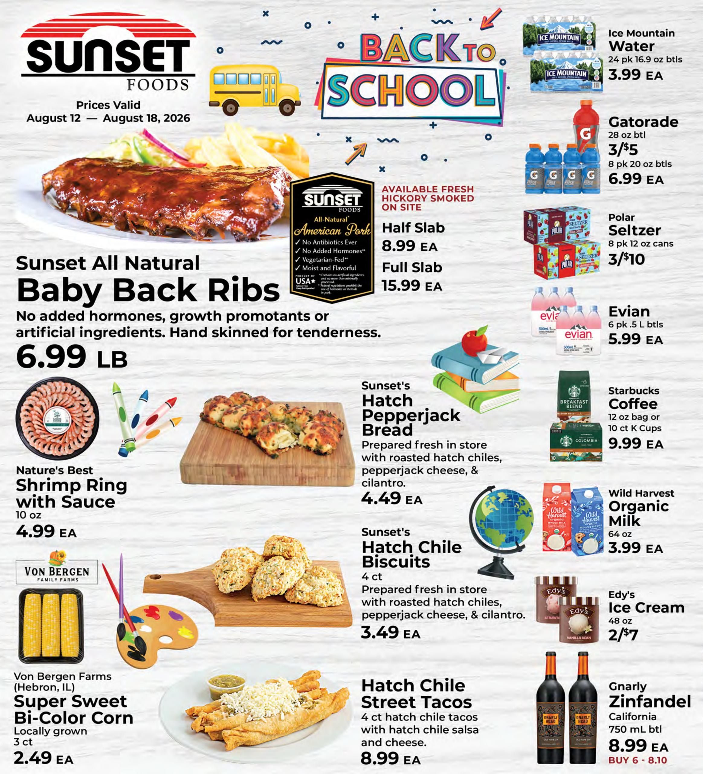 Sunset Foods (Chicago Area, IL) Weekly Ad August 12 - 18, 2026