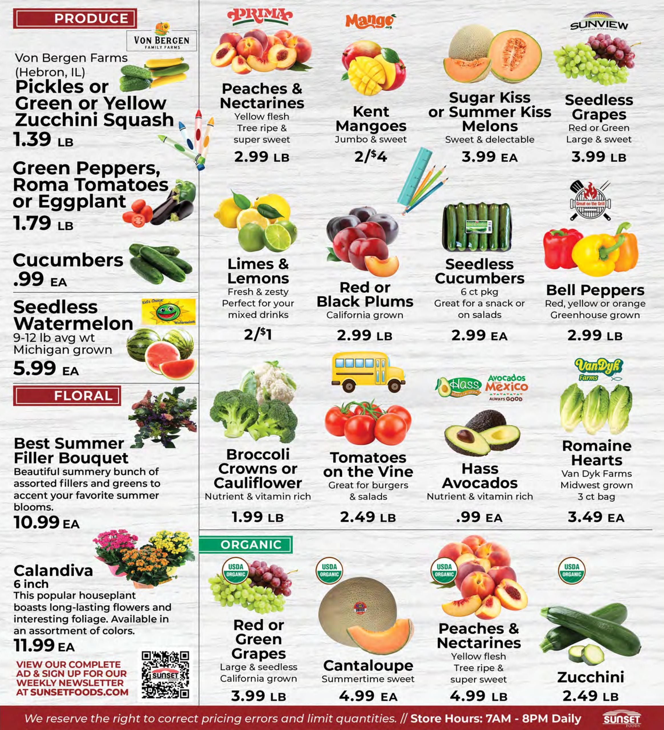 Sunset Foods (Chicago Area, IL) Weekly Ad August 12 - 18, 2026