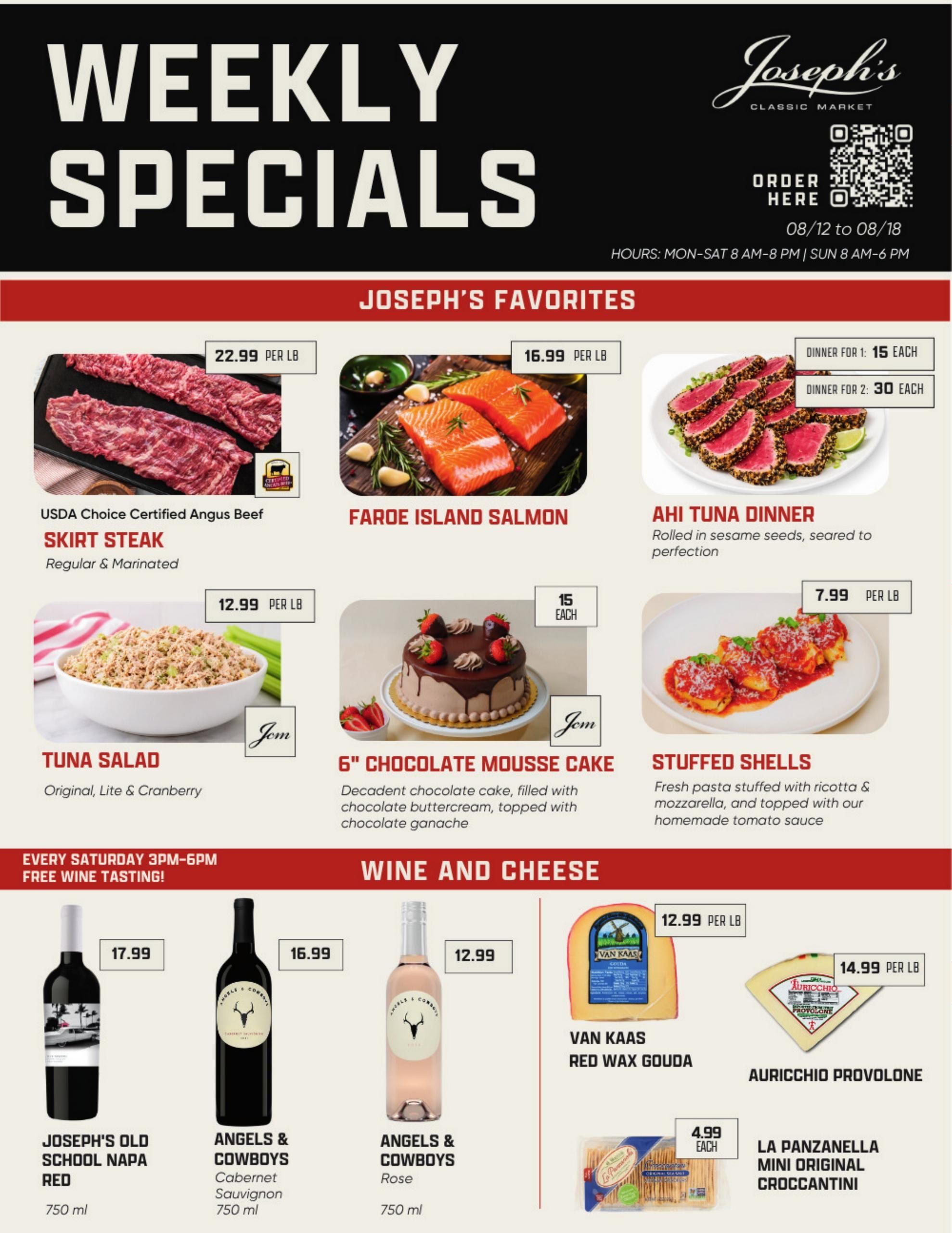Joseph's Classic Market Weekly Ad August 12 - 18, 2026