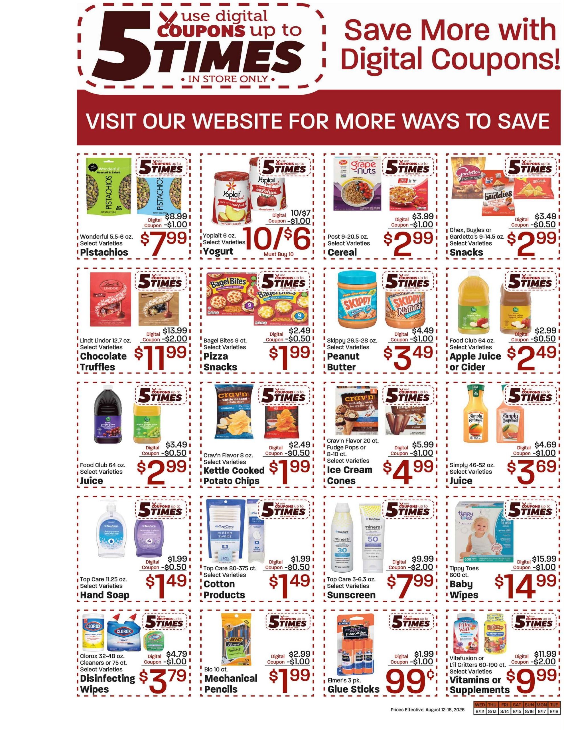 Dan's Fresh Market (Salt Lake City–West Valley City Area, UT) Weekly Ad August 12 - 18, 2026