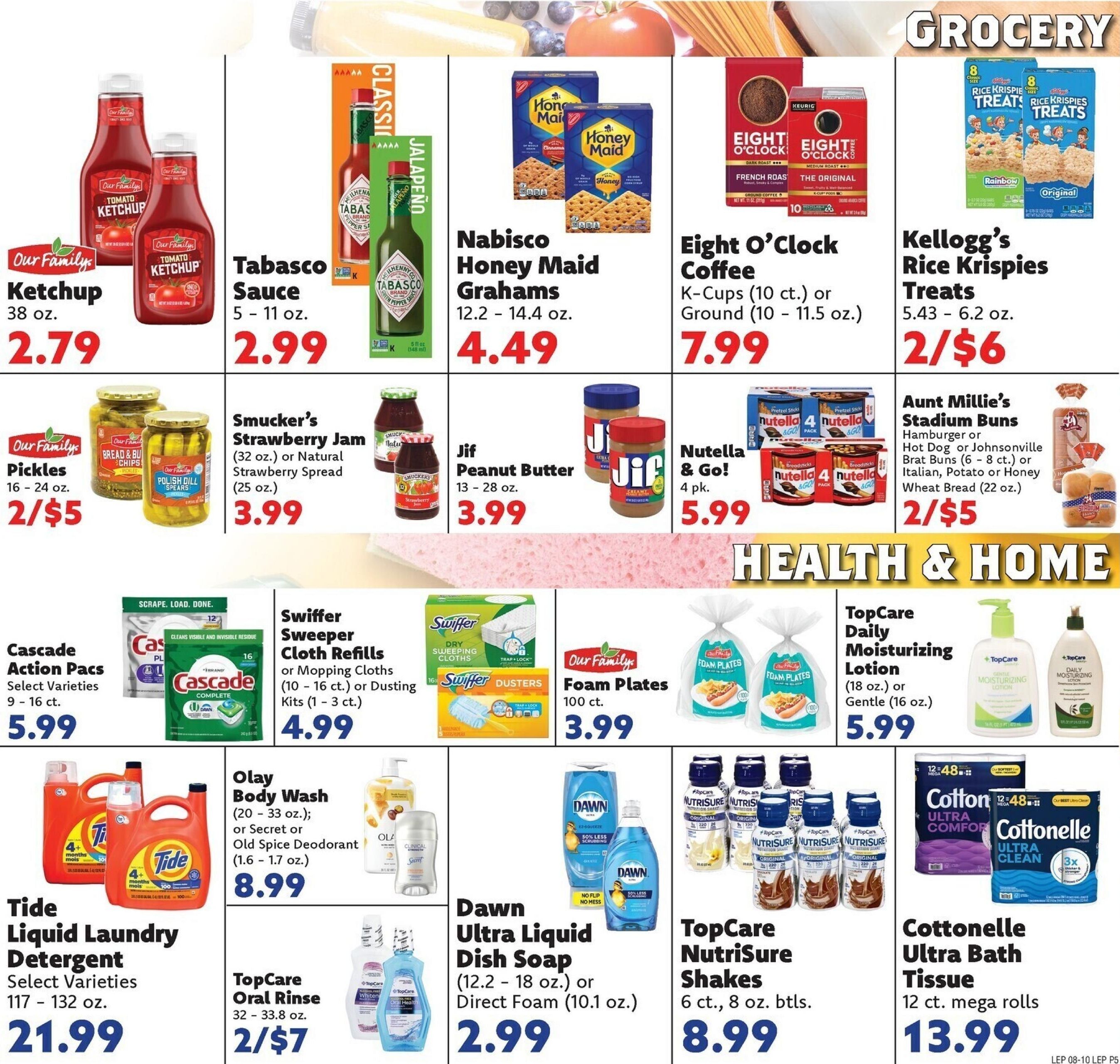 Leppinks Food Centers Weekly Ad August 10 - 16, 2026
