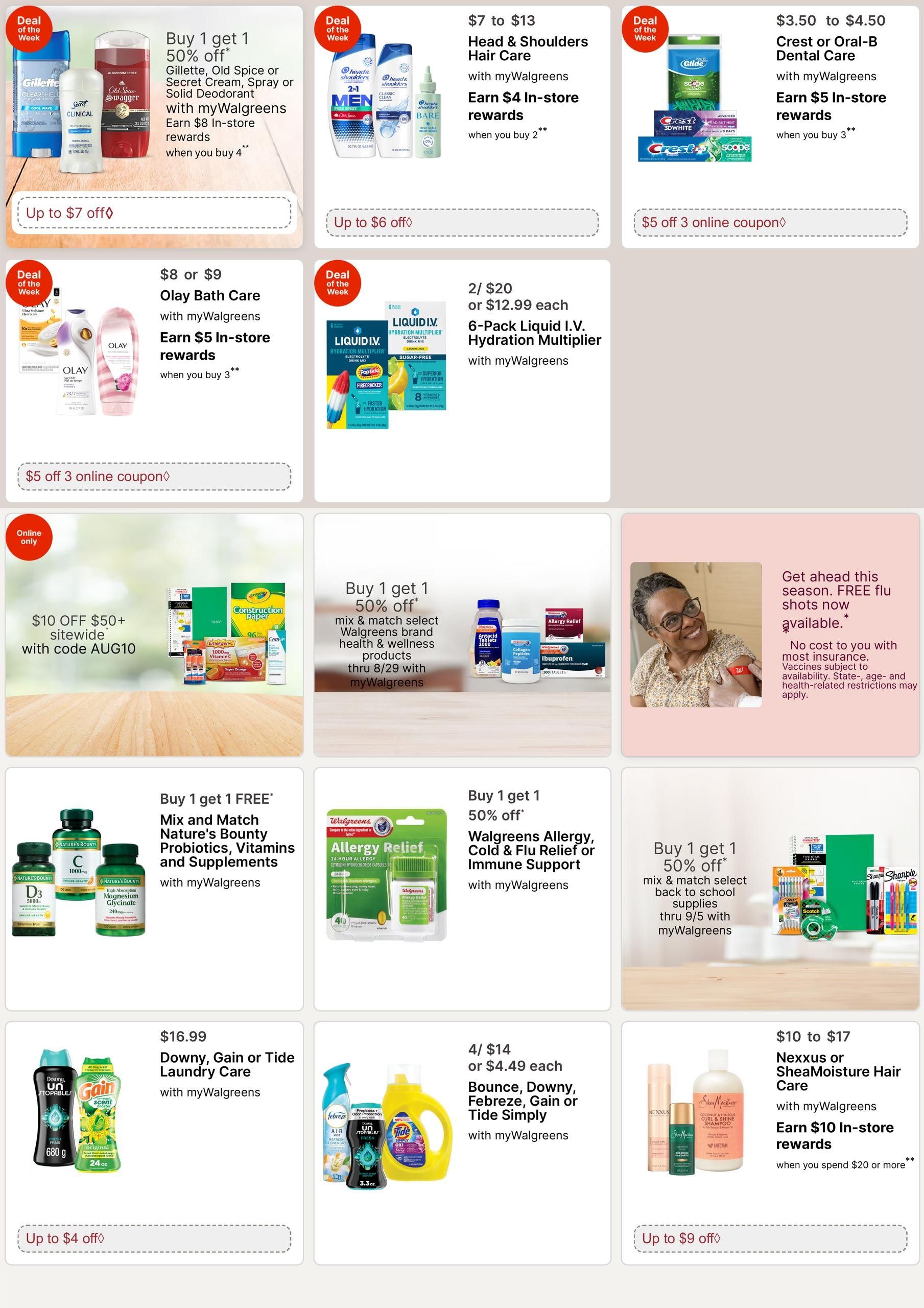 Walgreens (Honolulu–Fort Shafter Area, HI) Weekly Ad August 16 - 22, 2026