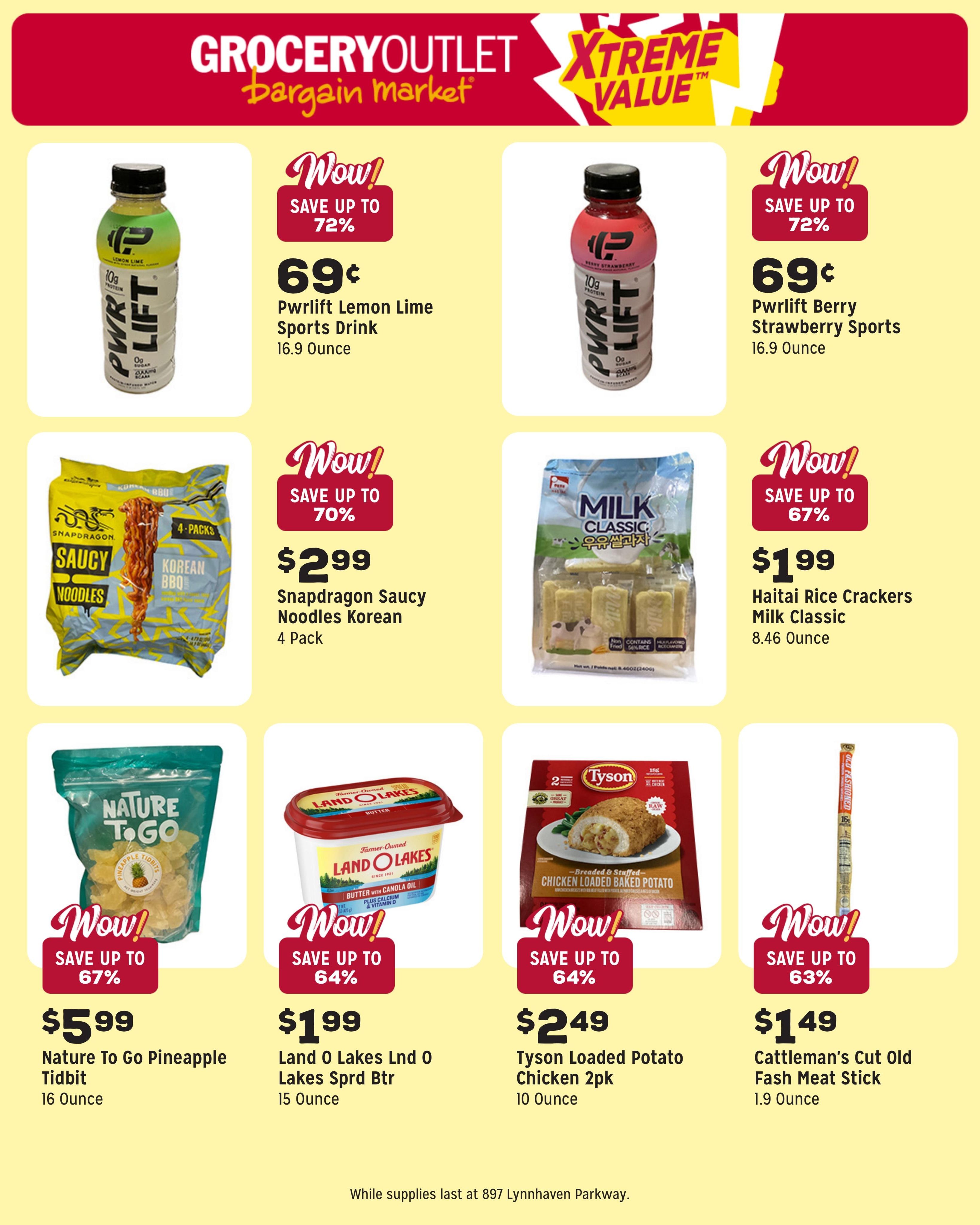 Grocery Outlet (Virginia Beach Area, VA) Weekly Ad August 12 - 18, 2026