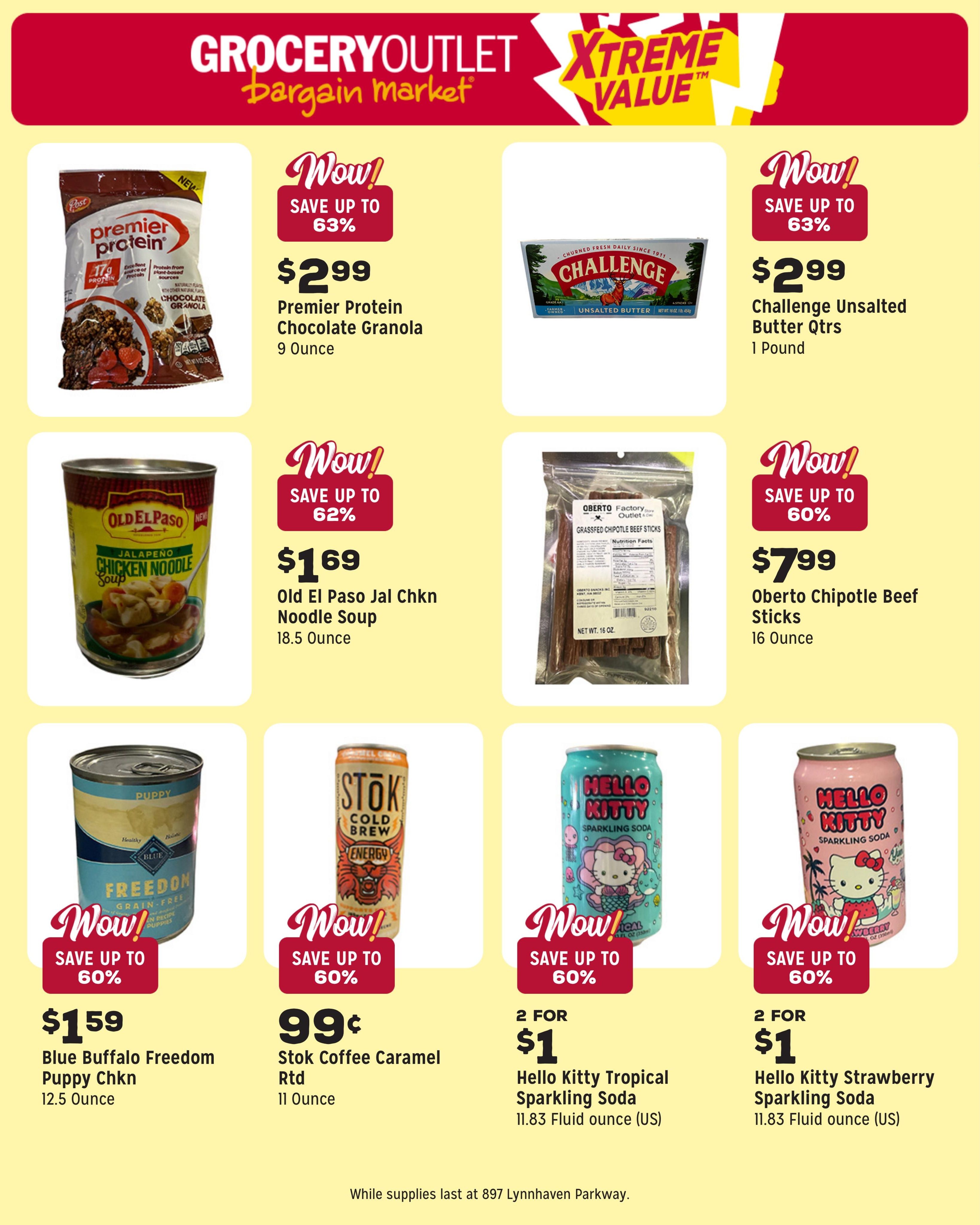 Grocery Outlet (Virginia Beach Area, VA) Weekly Ad August 12 - 18, 2026