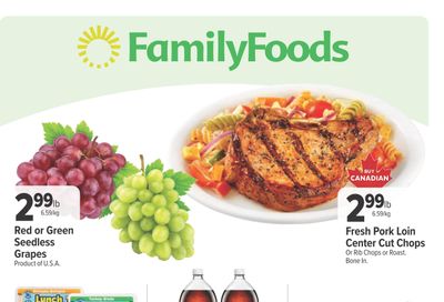 Family Foods Flyer August 13 to 19