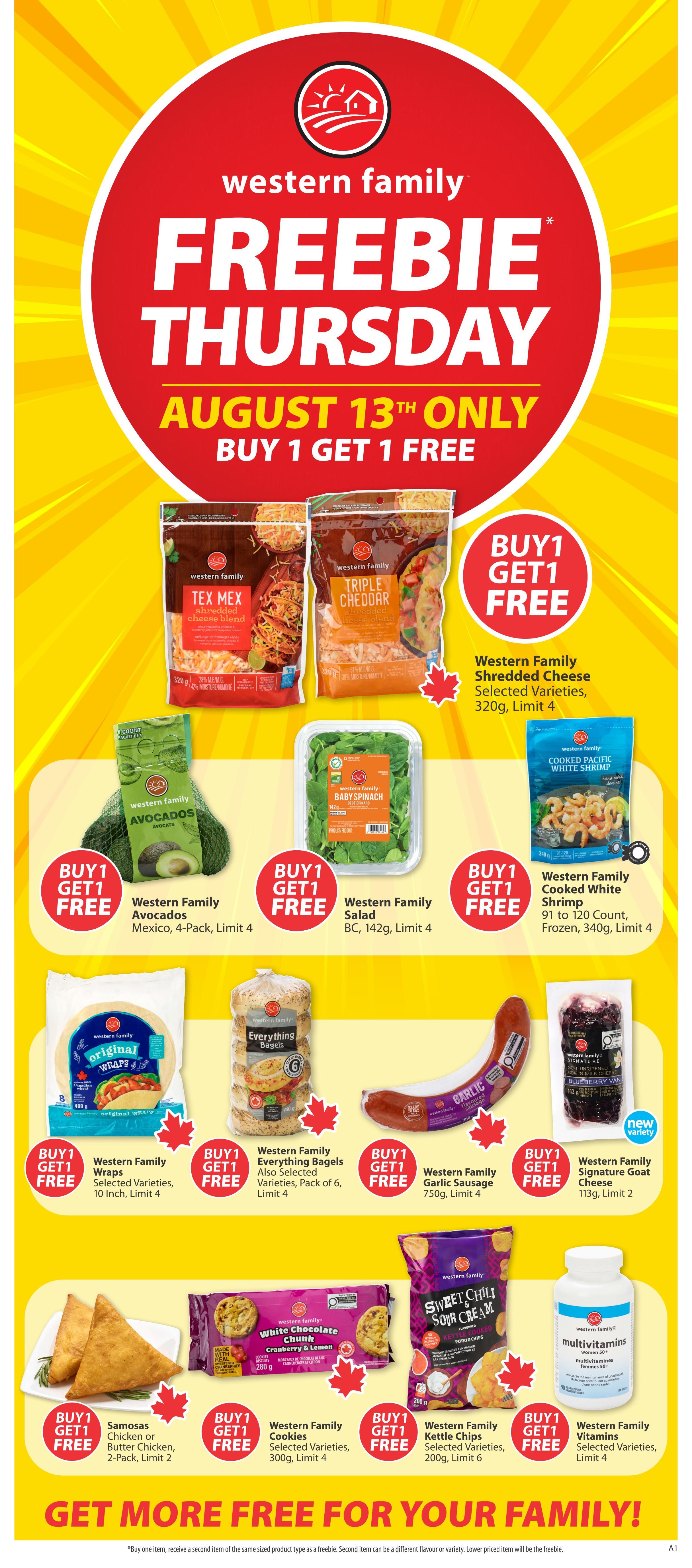 Save On Foods (BC) Flyer August 13 to 19
