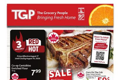 TGP The Grocery People Flyer August 13 to 19