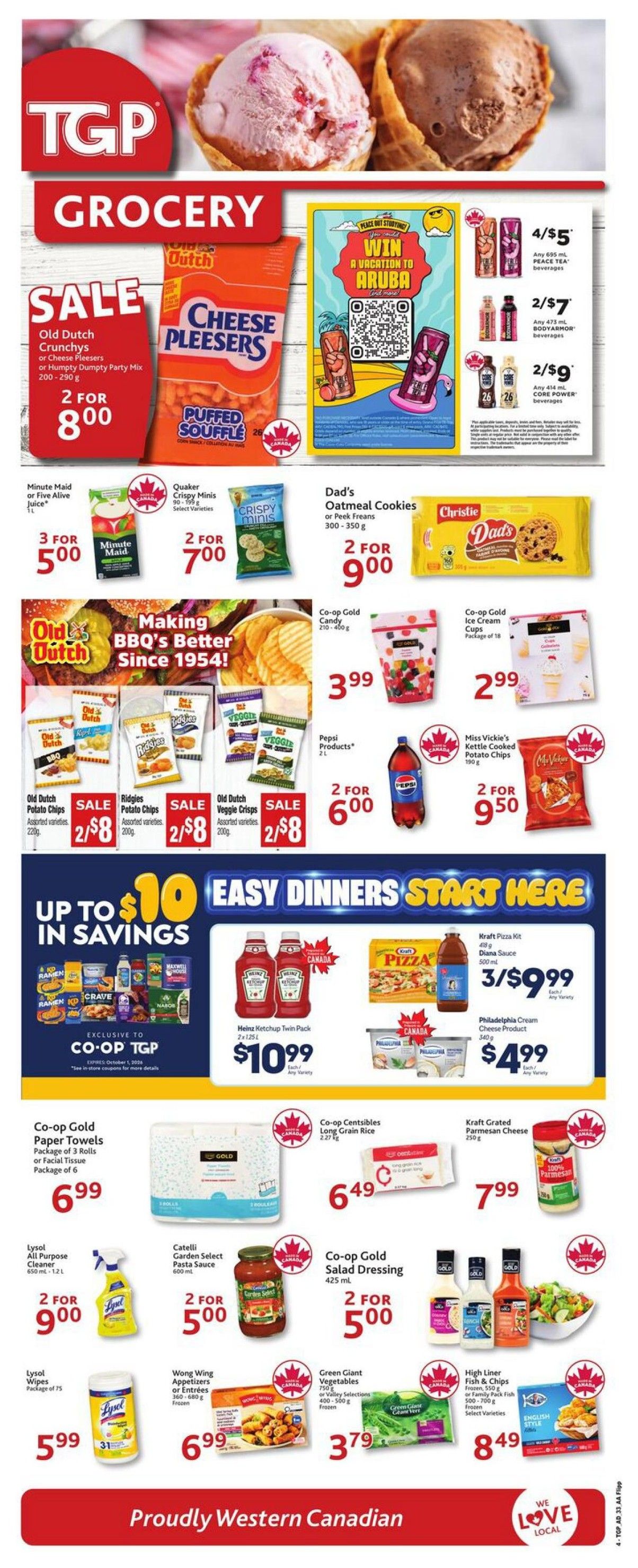 TGP The Grocery People Flyer August 13 to 19