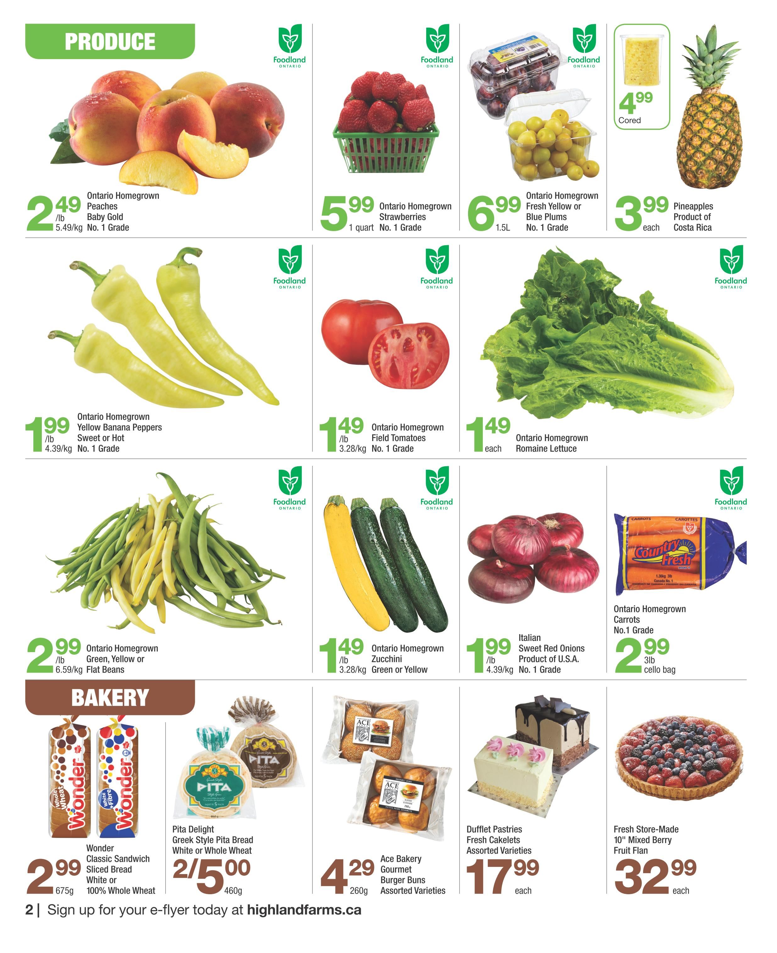 Highland Farms Flyer August 13 to 19