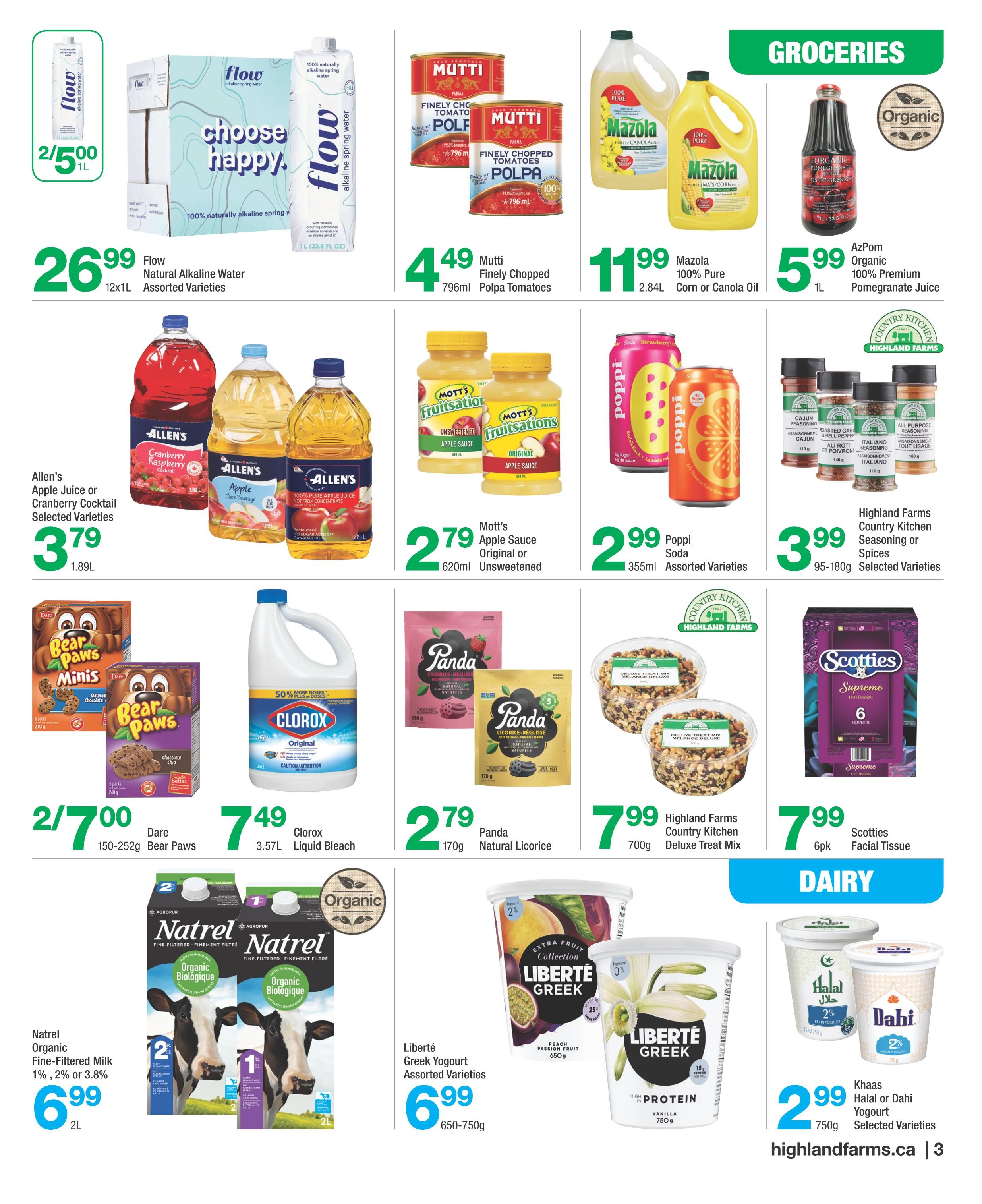 Highland Farms Flyer August 13 to 19