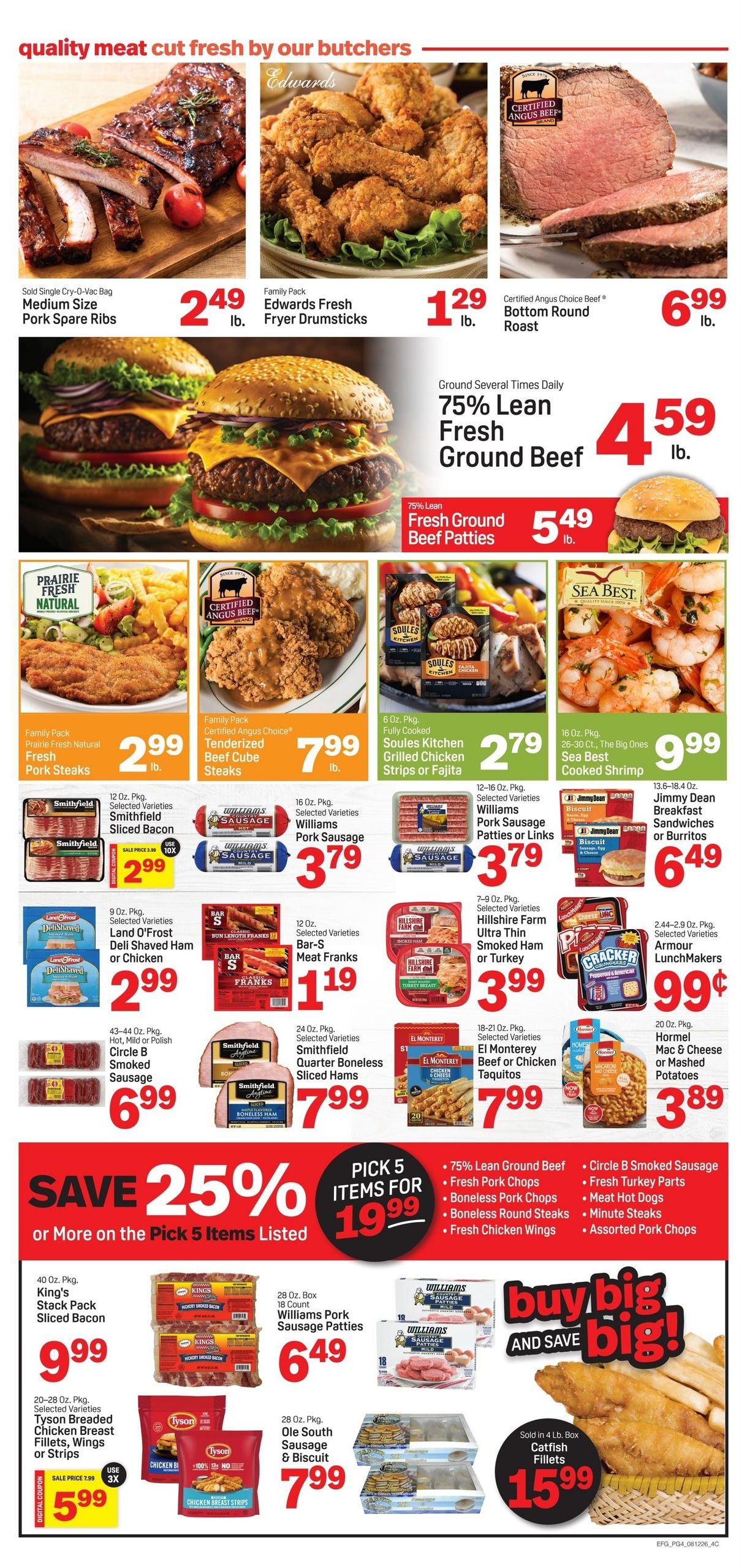 Edwards Food Giant Weekly Ad August 12 - 18, 2026