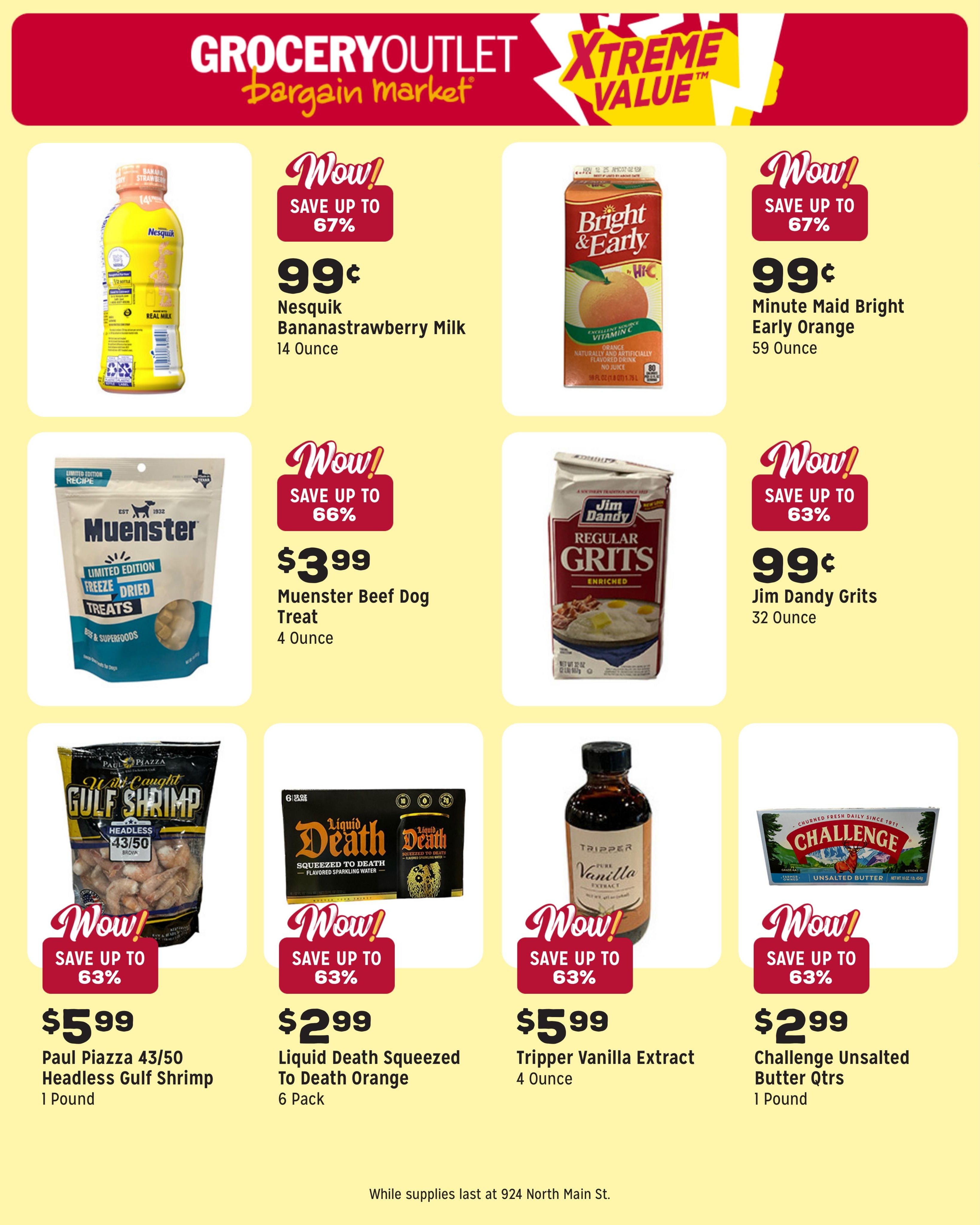 Grocery Outlet (Suffolk–Windsor Area, VA) Weekly Ad August 12 - 18, 2026