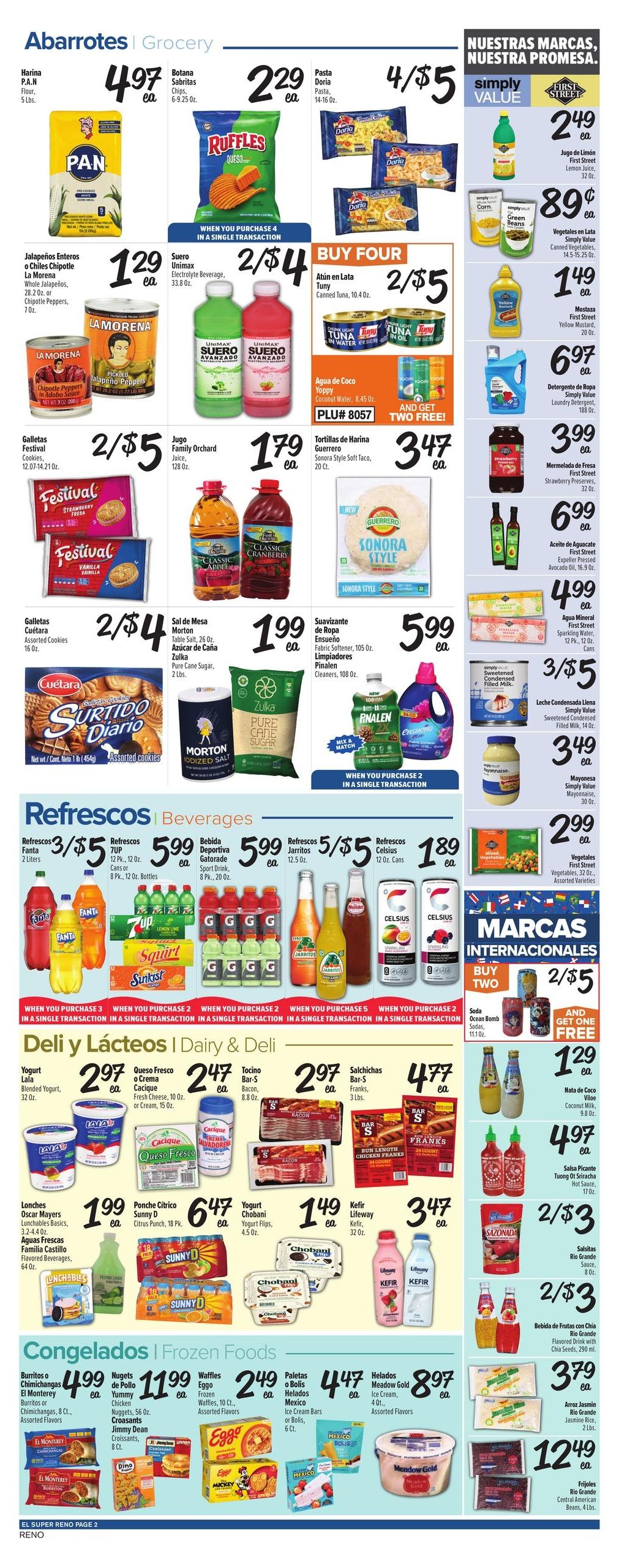 El Super (Reno–Sparks Area, NV) Weekly Ad August 12 - 18, 2026