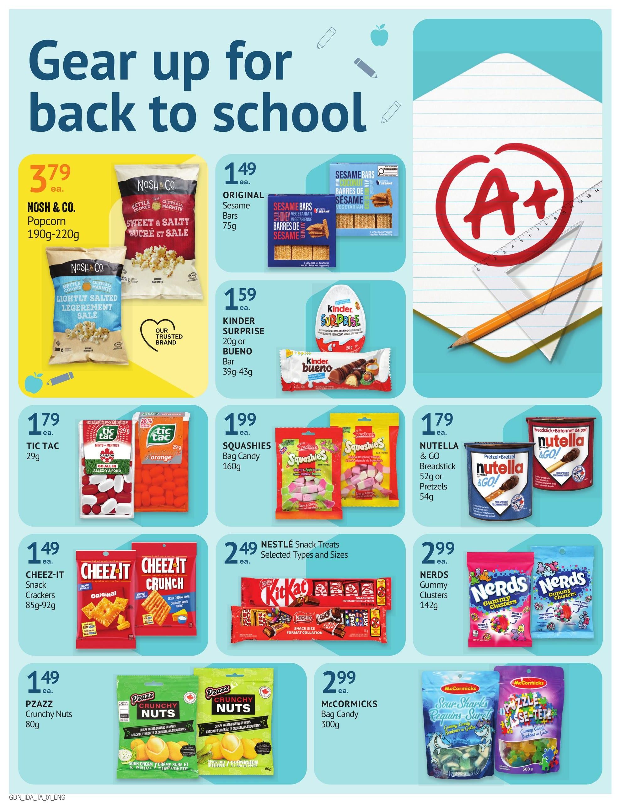 I.D.A. Flyer August 14 to 20