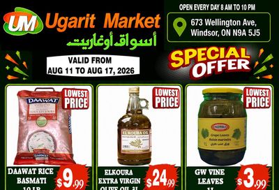 Ugarit Market Flyer August 11 to 17