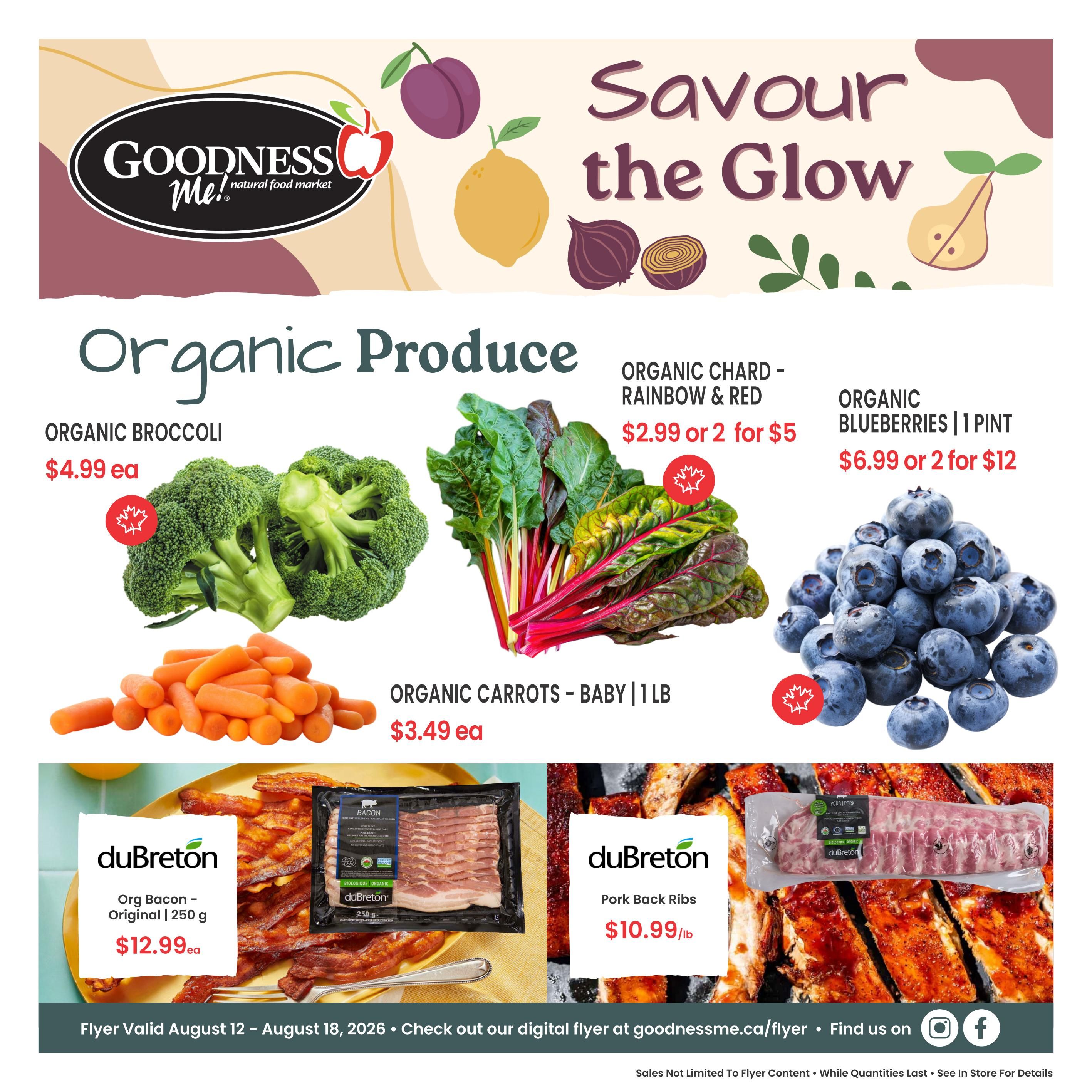 Goodness Me Flyer August 12 to 18