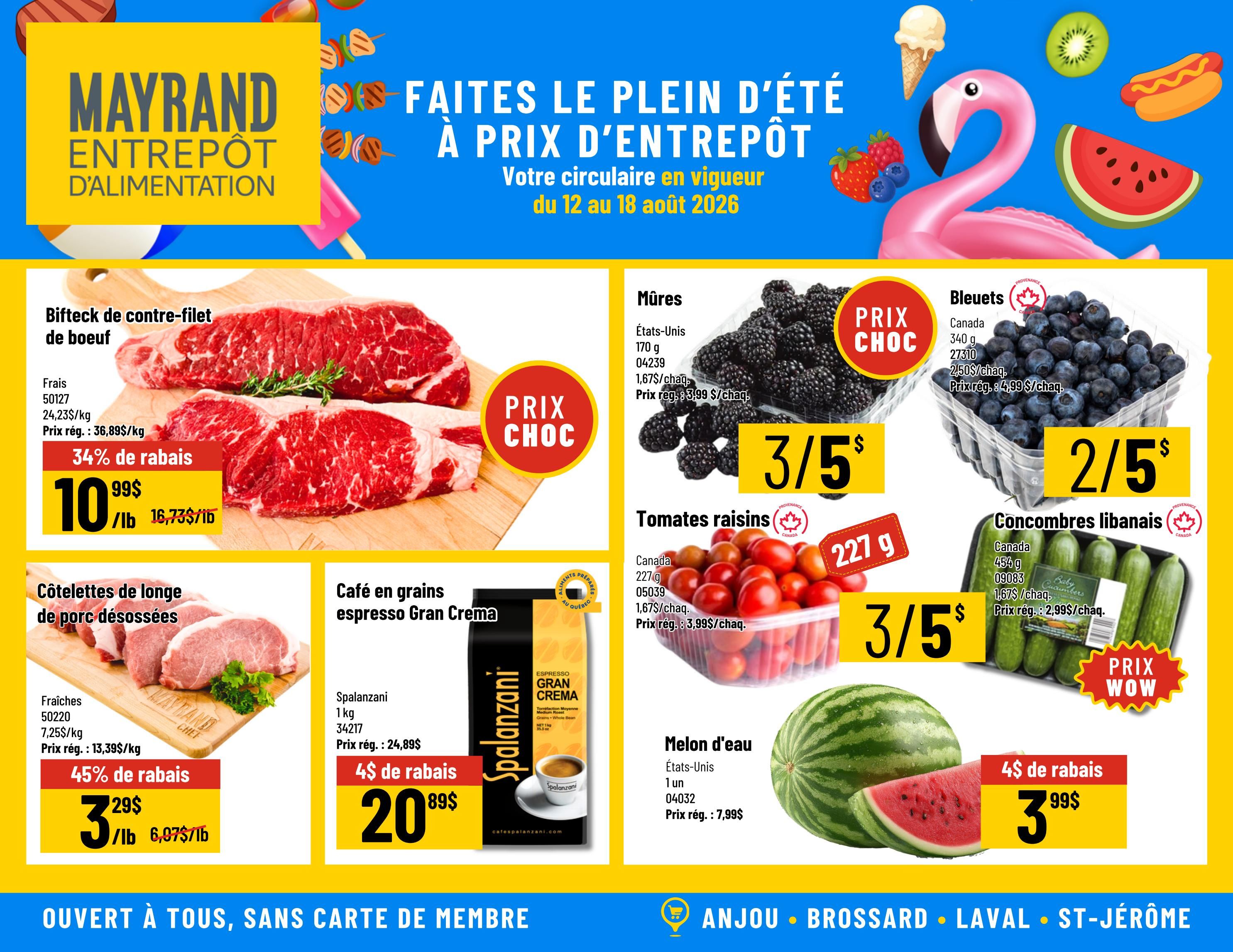 Mayrand Flyer August 12 to 18