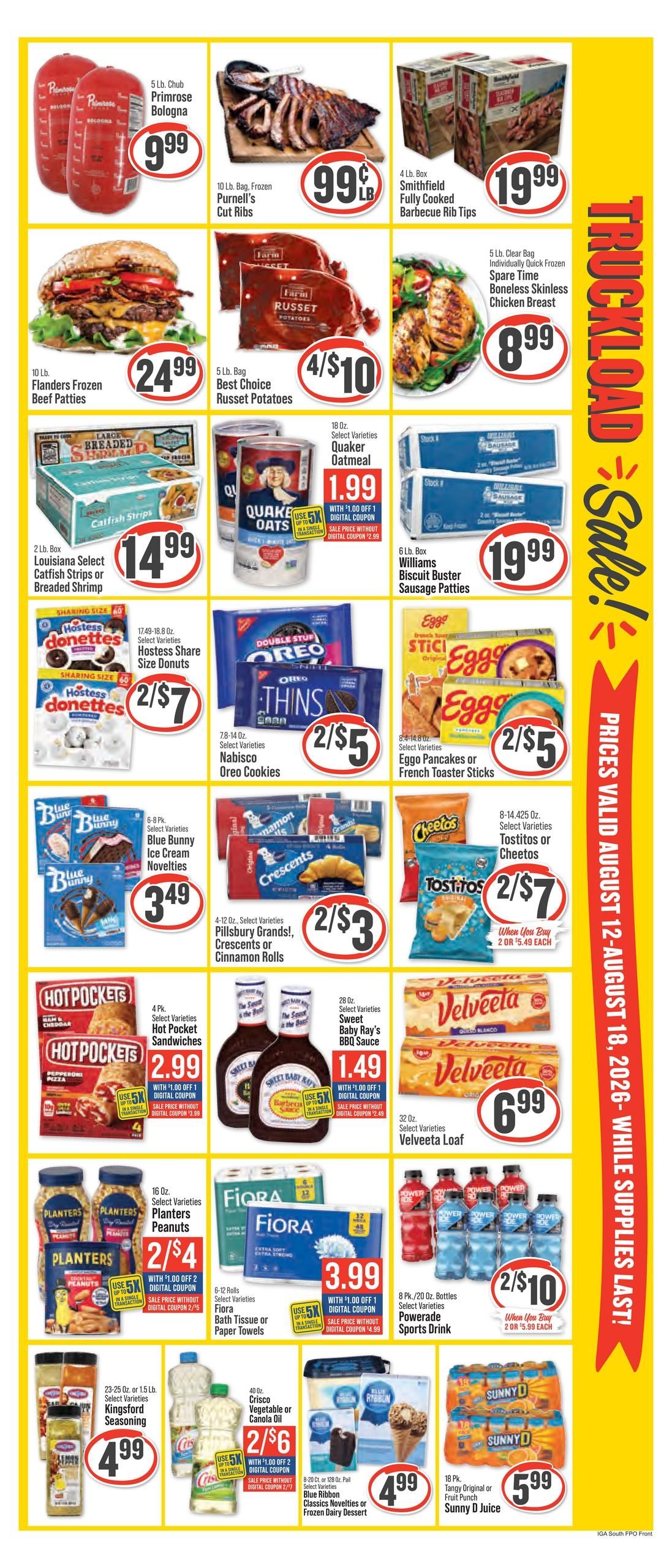 Hometown Market (AL) Weekly Ad August 12 - 18, 2026