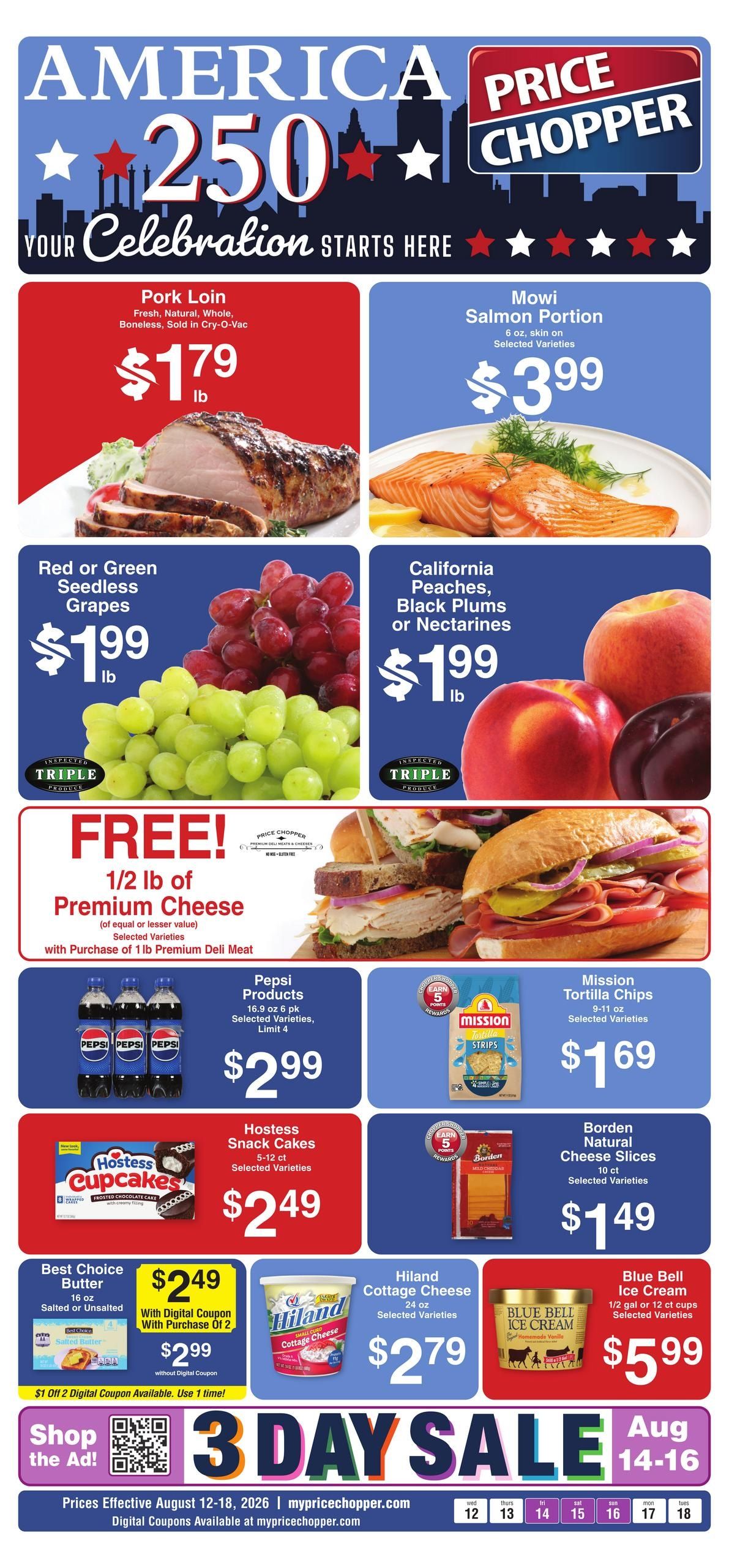 Price Chopper KC Weekly Ad August 12 - 18, 2026