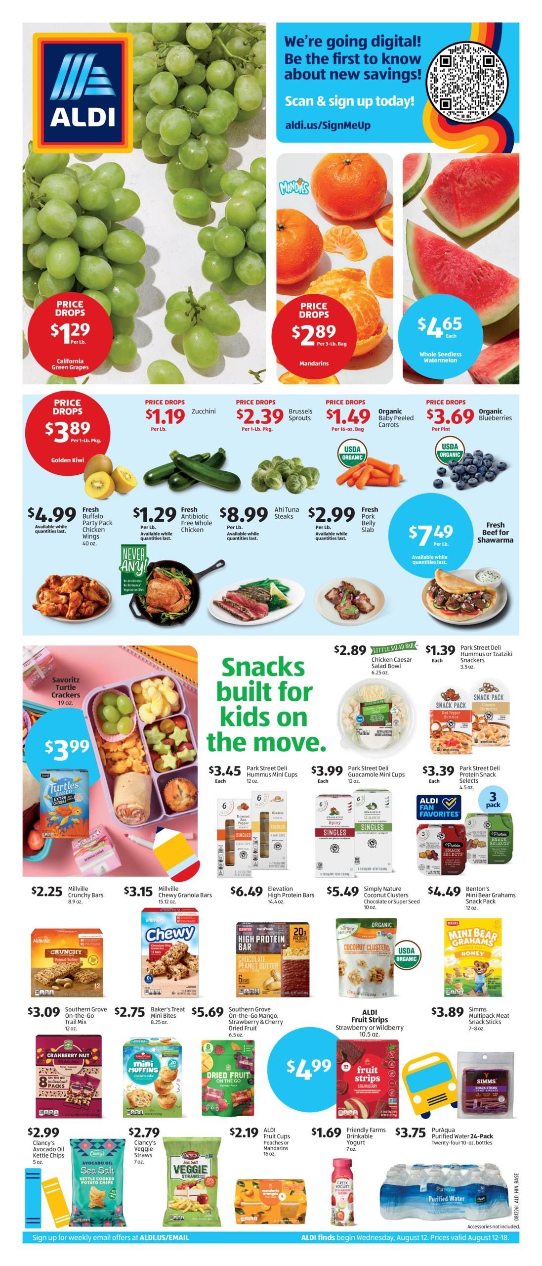 ALDI (IN, OH) Weekly Ad August 12 - 18, 2026