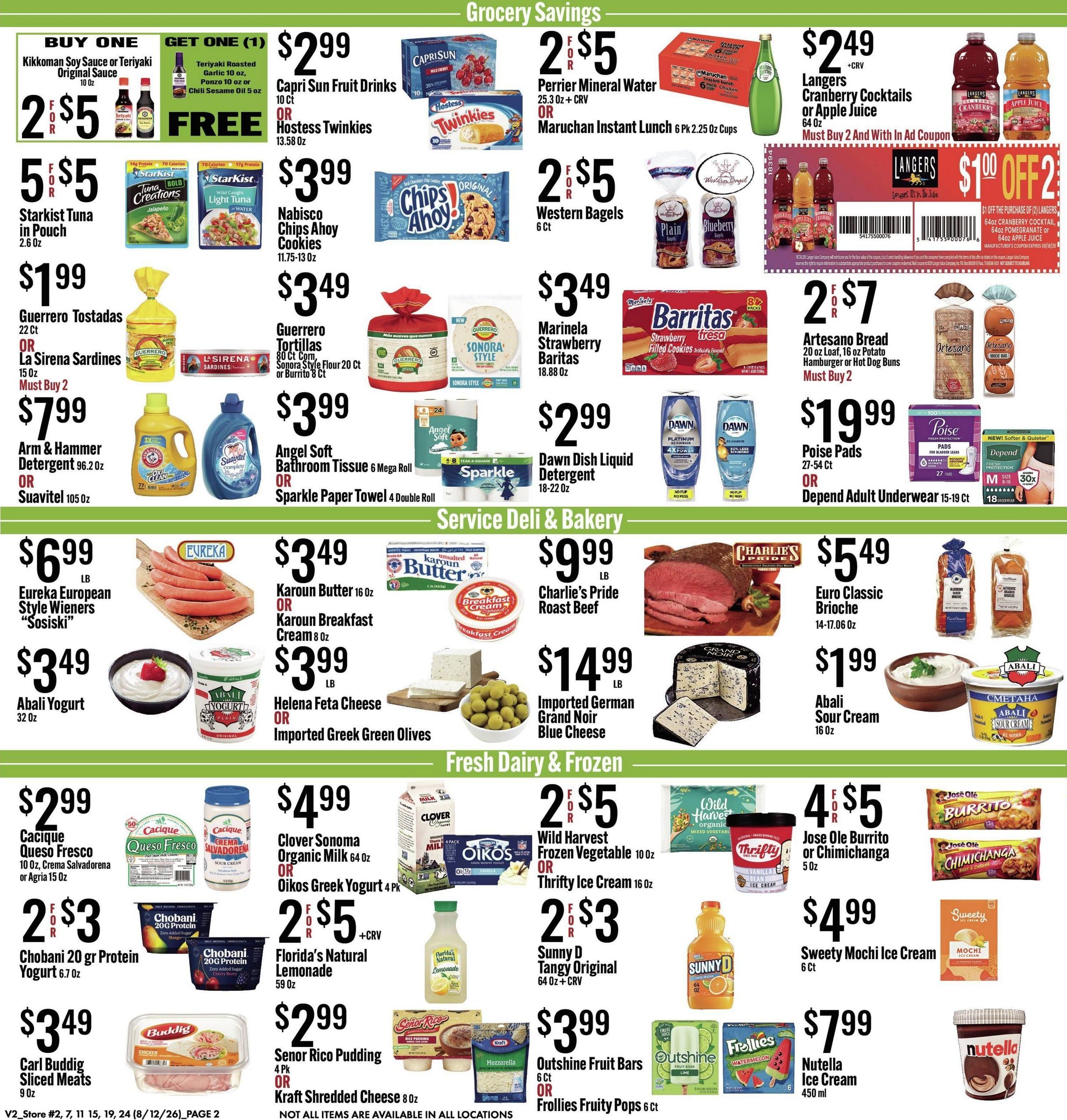 Jons International Marketplace (Simi Valley–Newhall Area, CA) Weekly Ad August 12 - 18, 2026