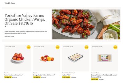 Whole Foods Market (ON) Flyer August 12 to 18