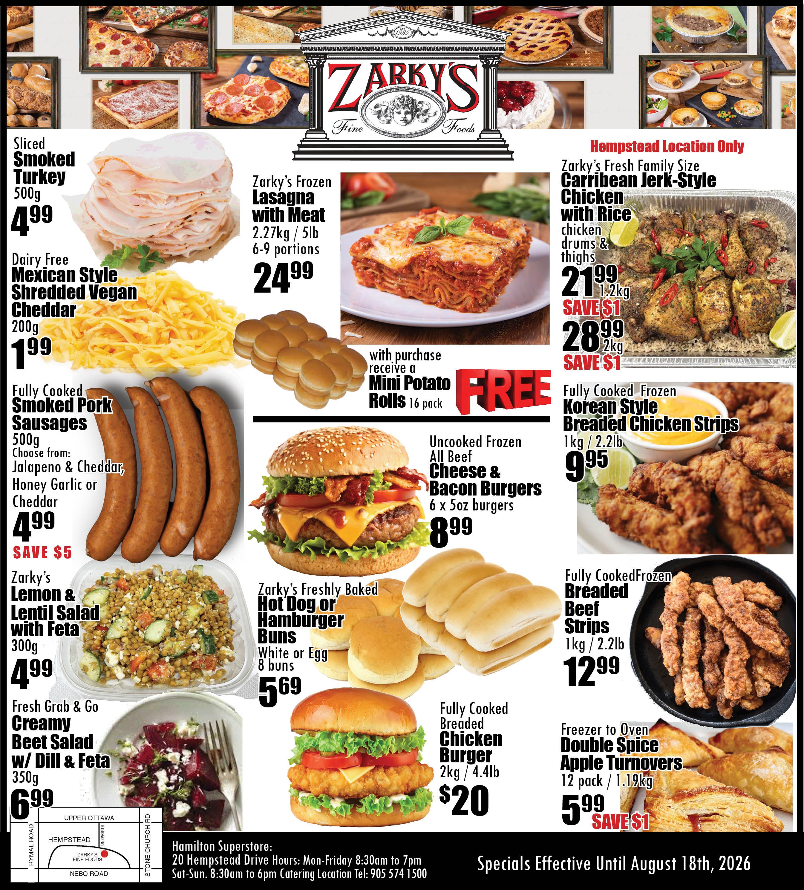 Zarky's Flyer August 12 to 18