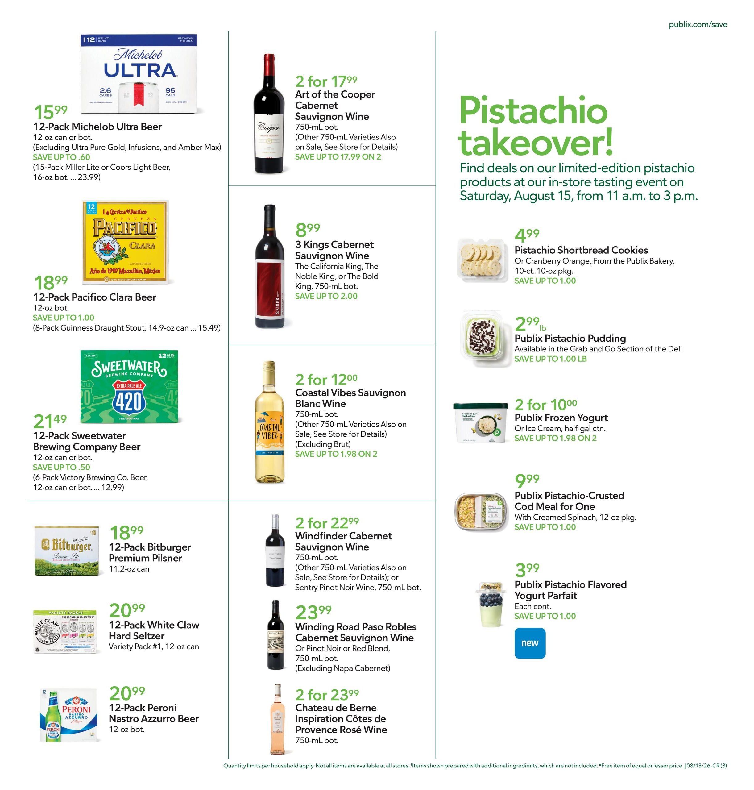 Publix (Knoxville–Rockford Area, TN) Weekly Ad August 12 - 18, 2026