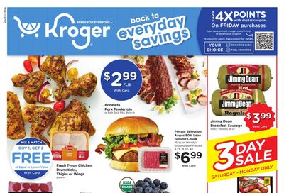 Kroger Weekly Ad August 12 - 18, 2026