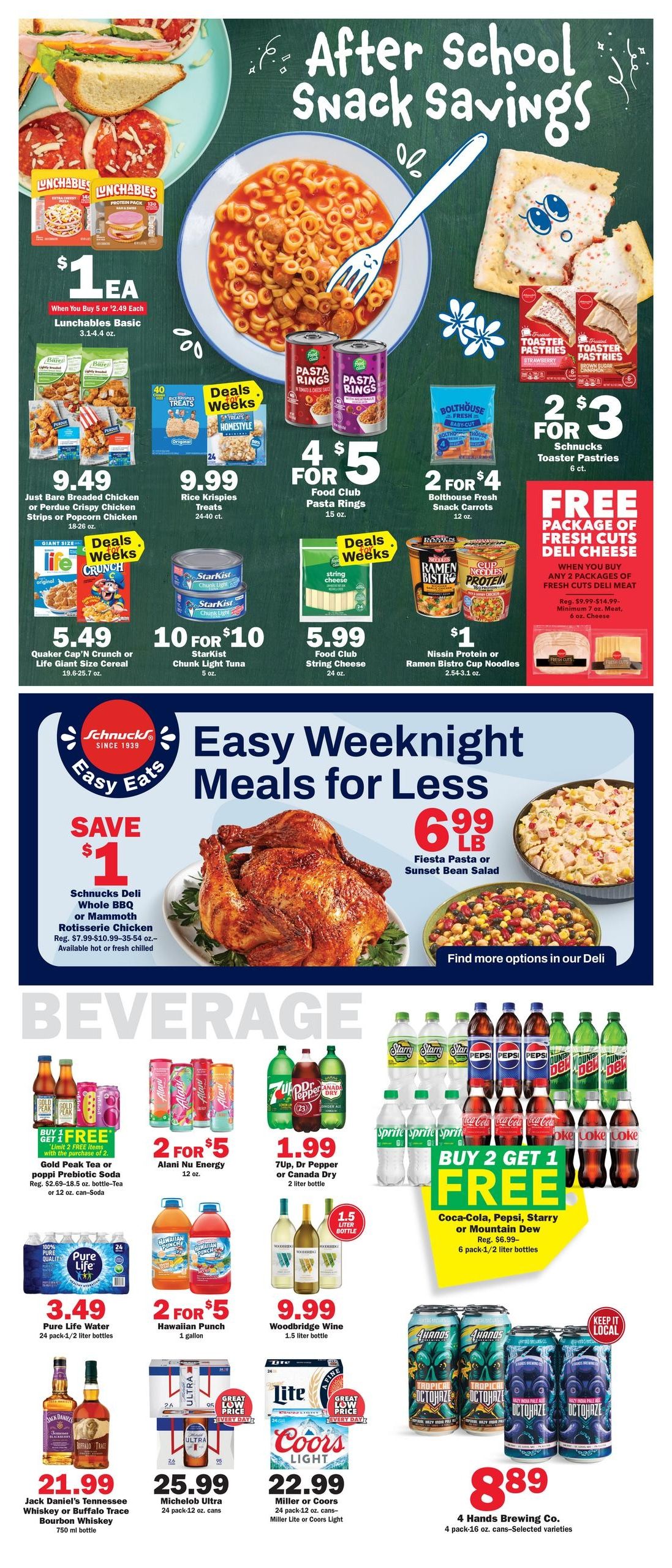 Schnucks (Columbia–Jefferson City Area, MO) Weekly Print Weekly Ad August 19 - 25, 2026